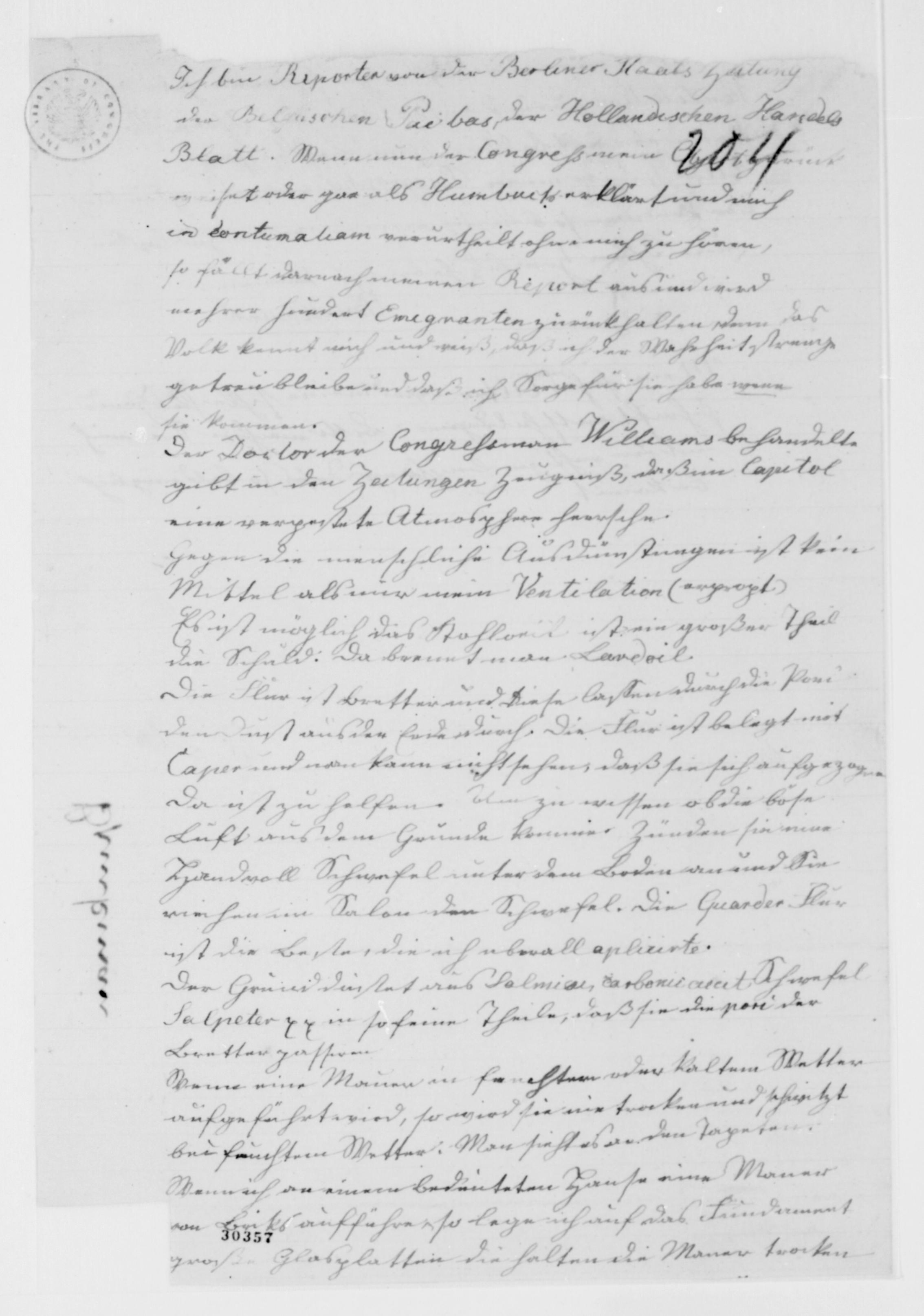 Scanned image of the current content page