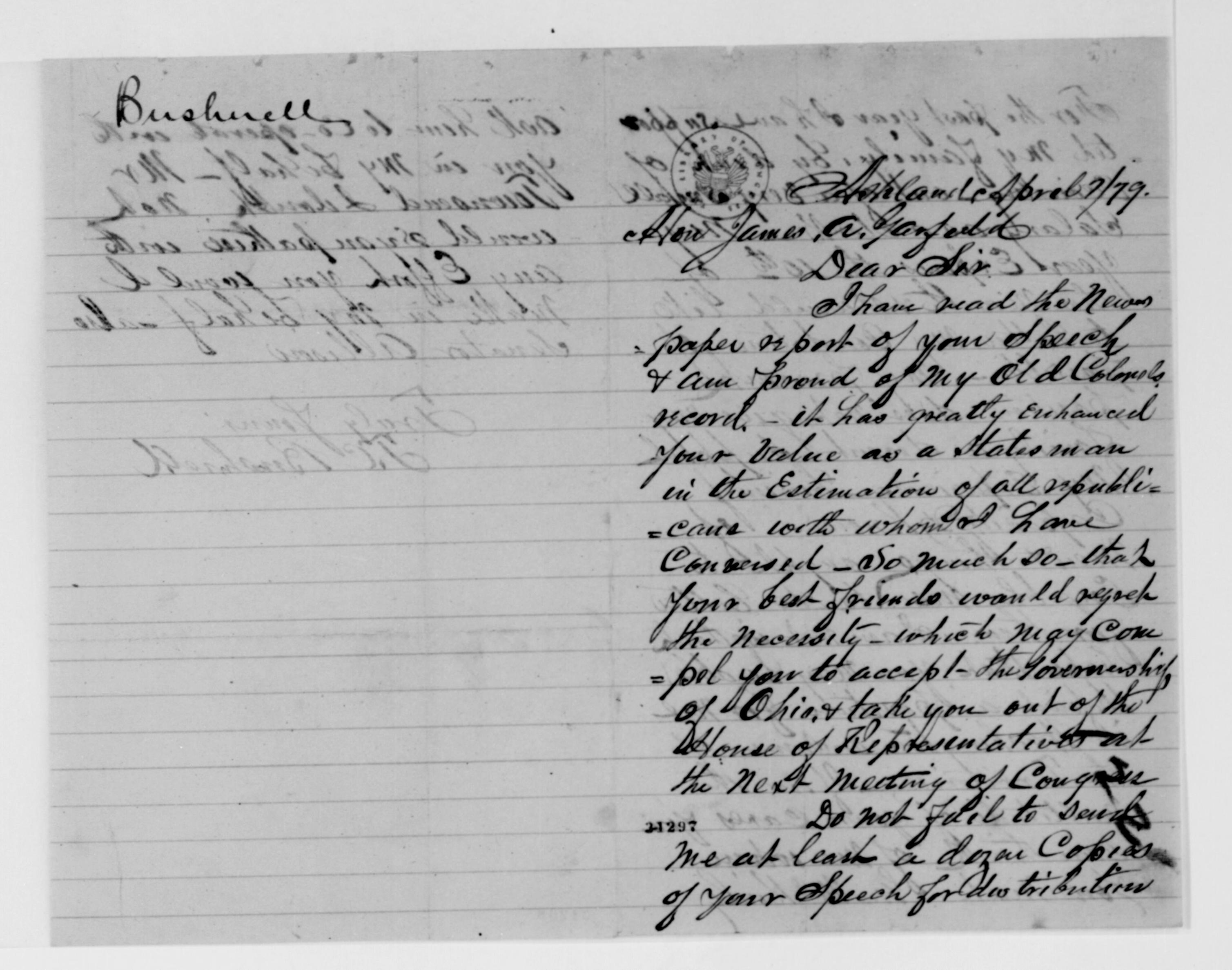 Scanned image of the current content page