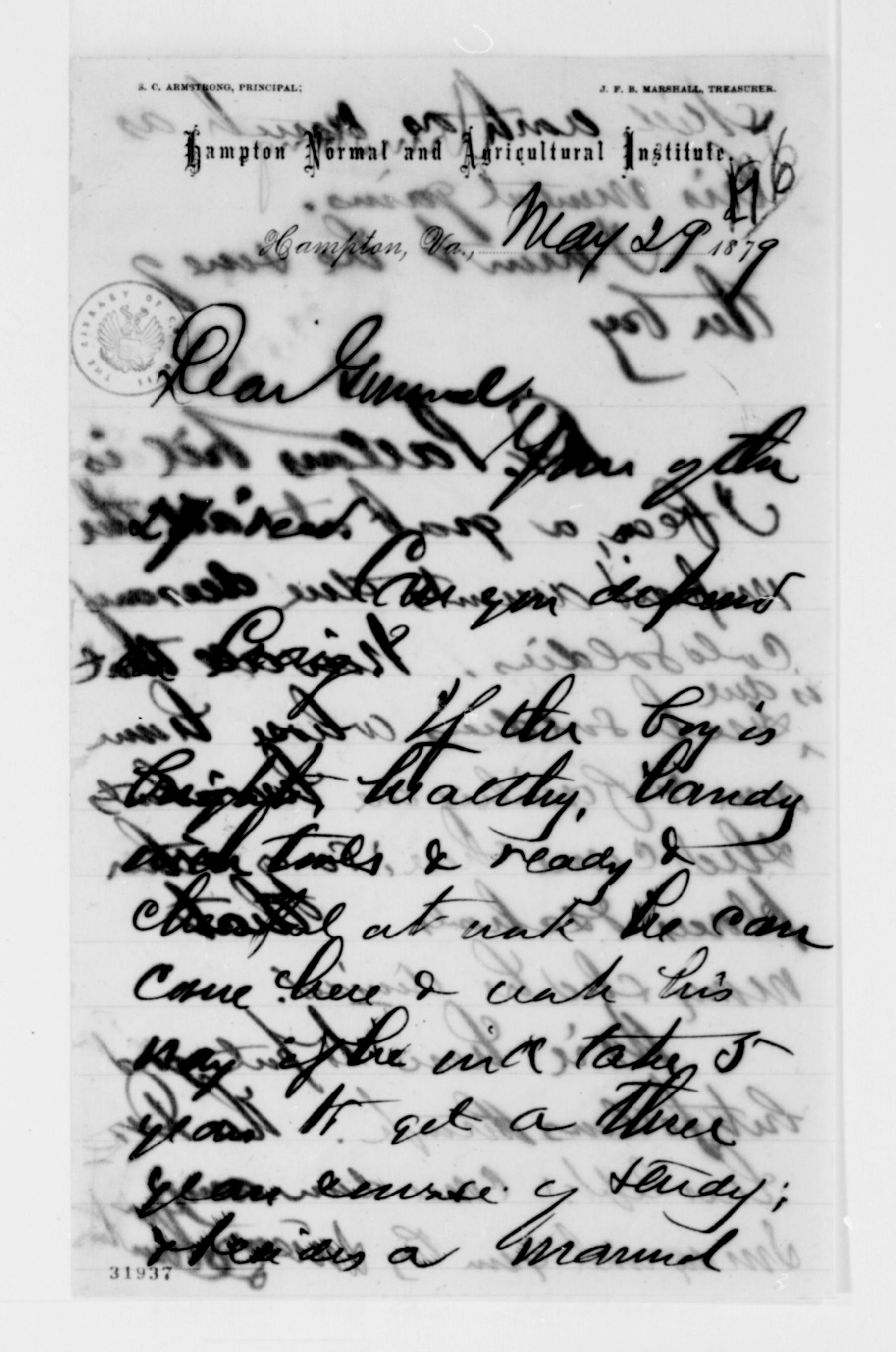 Scanned image of the current content page