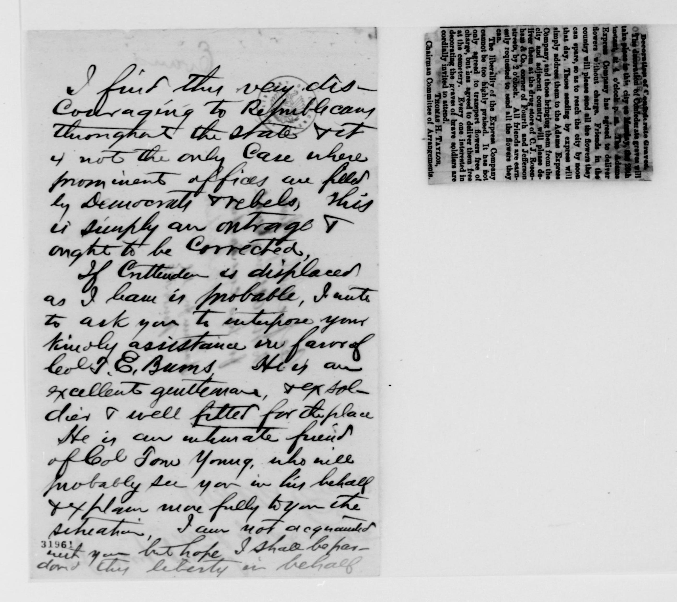 Scanned image of the current content page