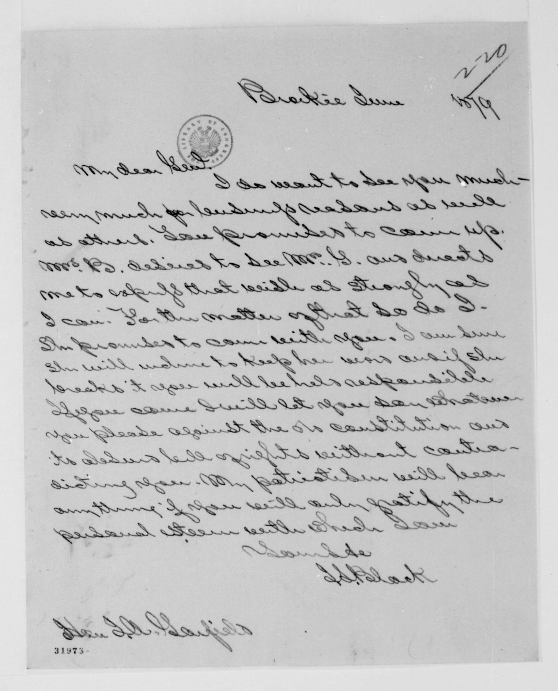 Scanned image of the current content page