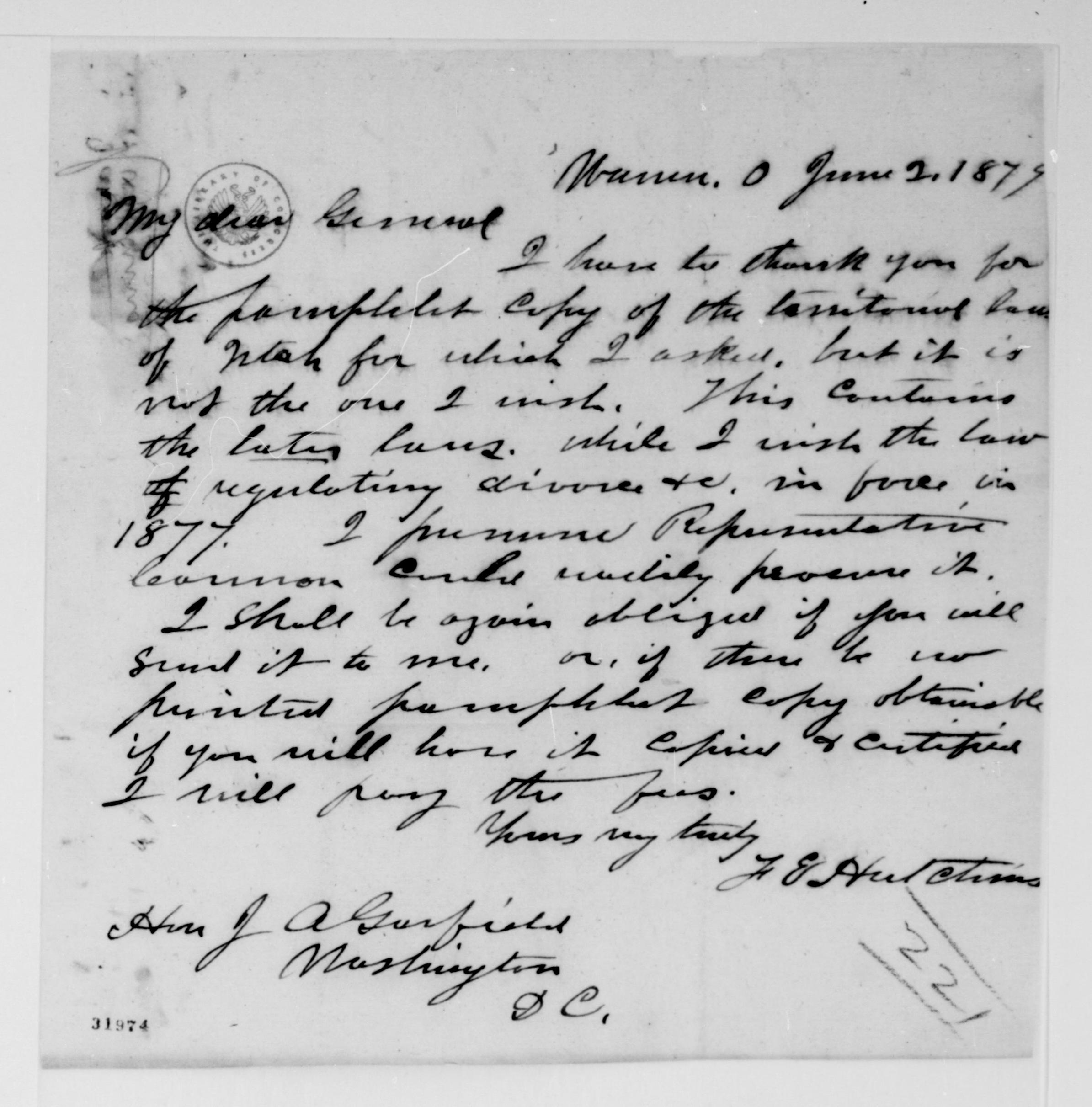 Scanned image of the current content page