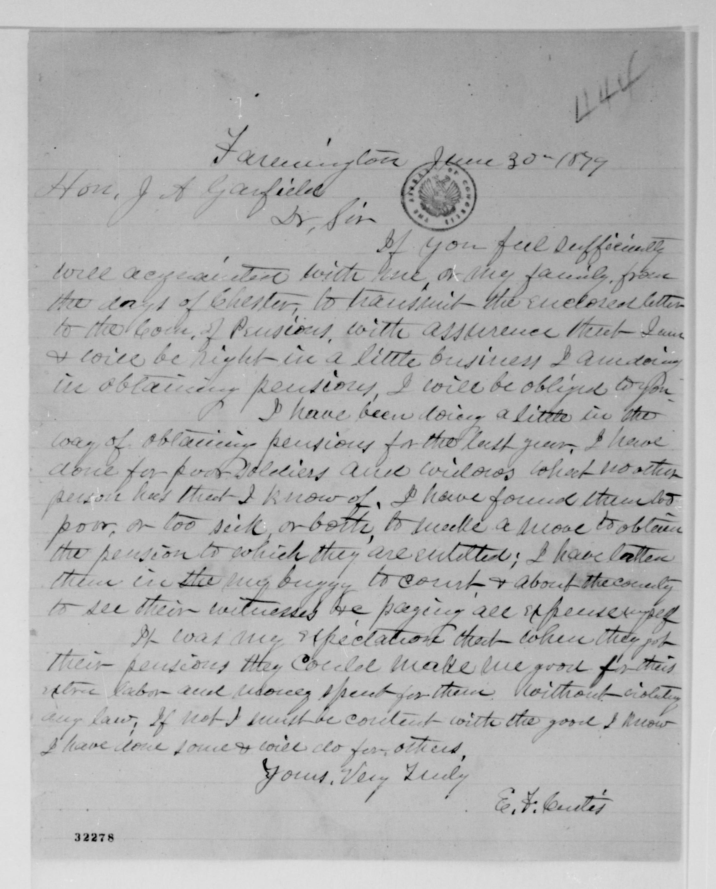 Scanned image of the current content page