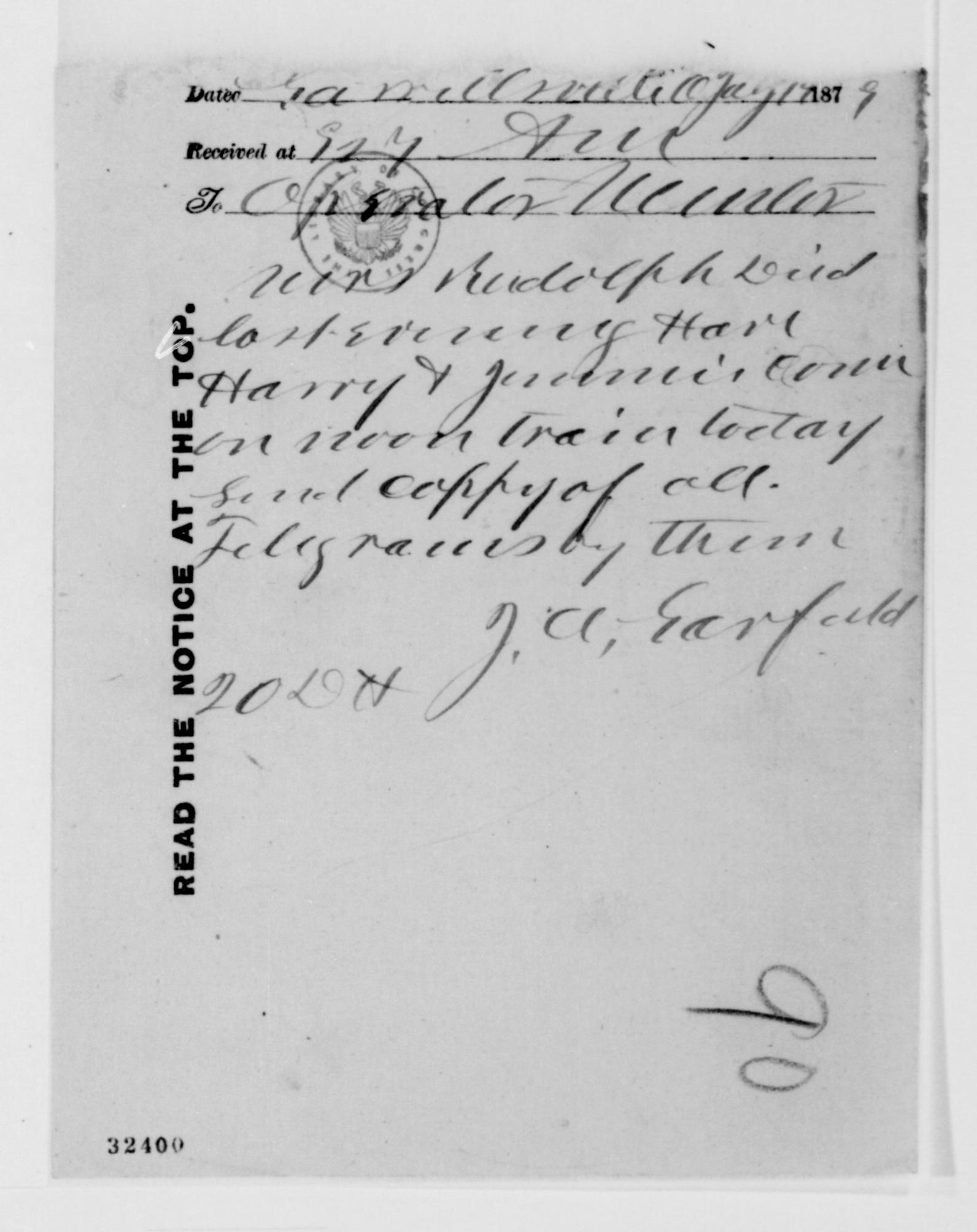 Scanned image of the current content page