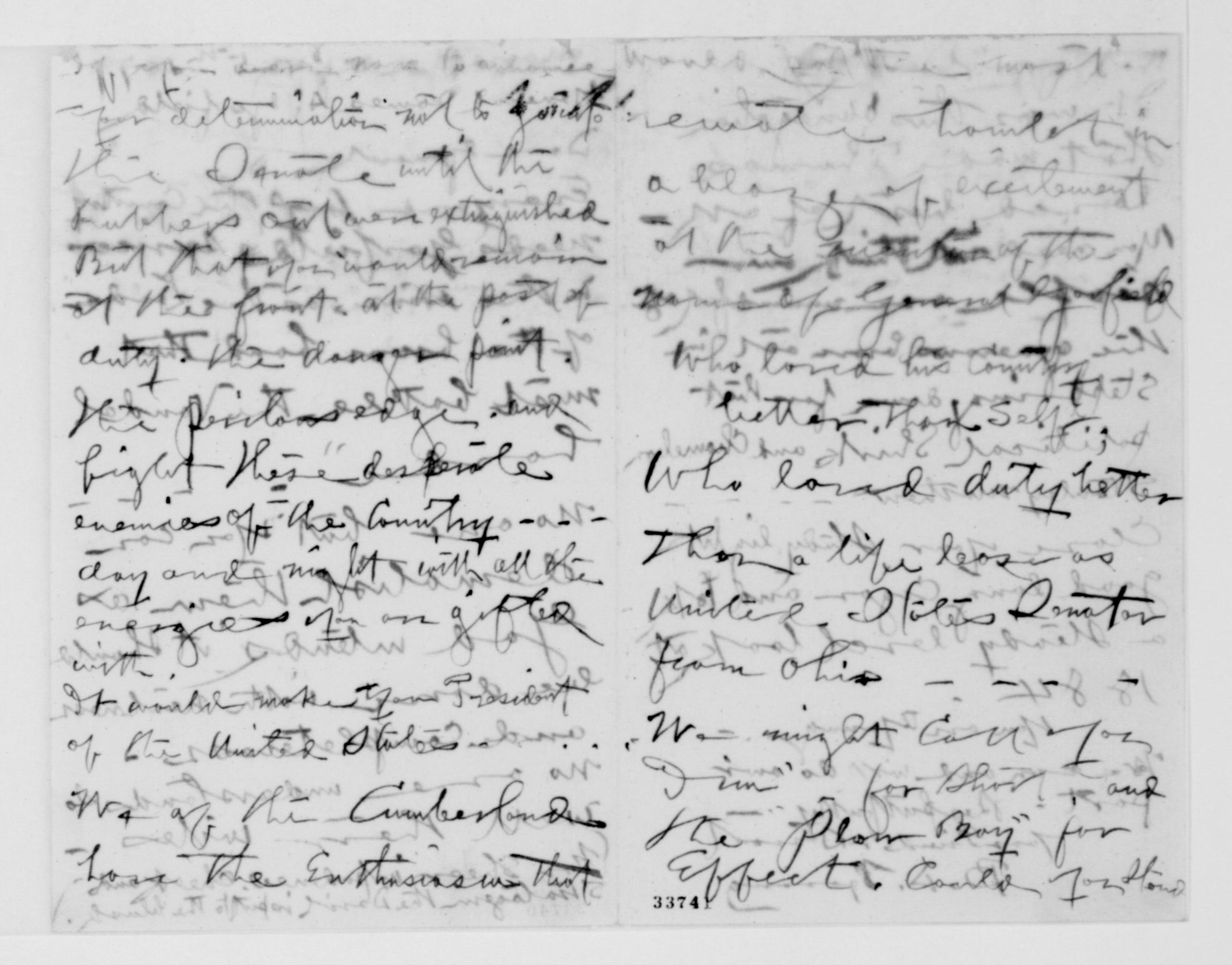 Scanned image of the current content page