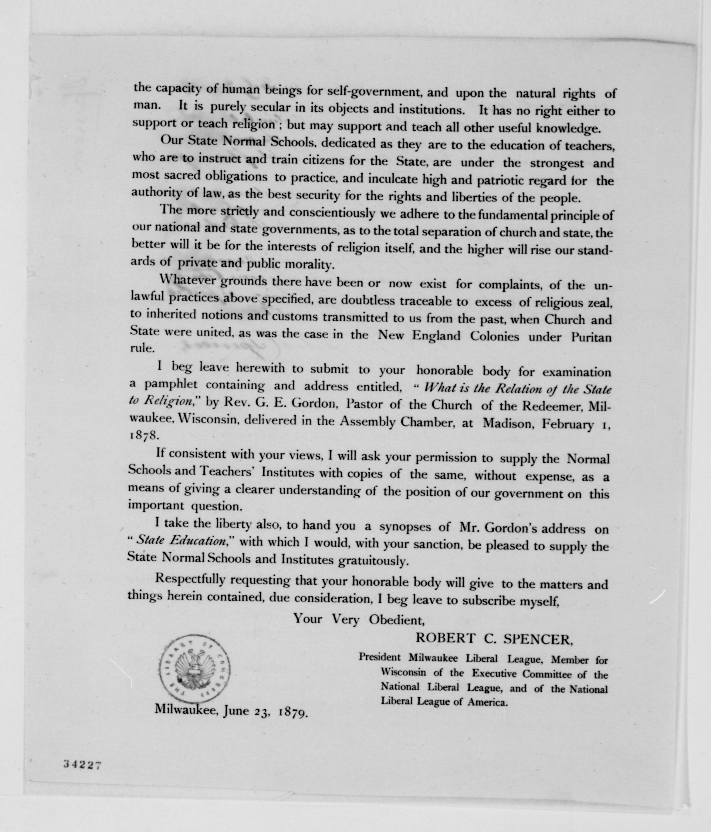 Scanned image of the current content page