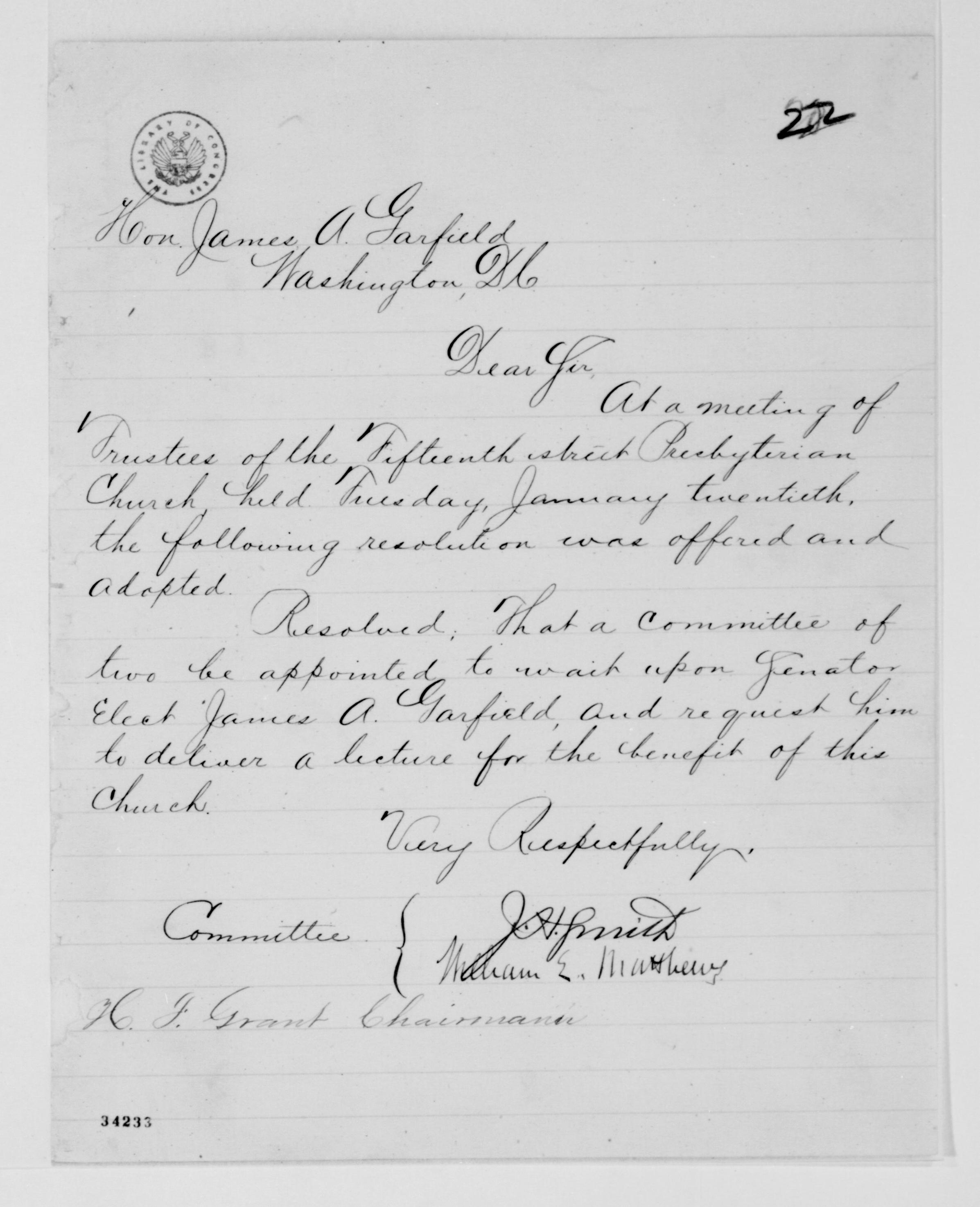 Scanned image of the current content page