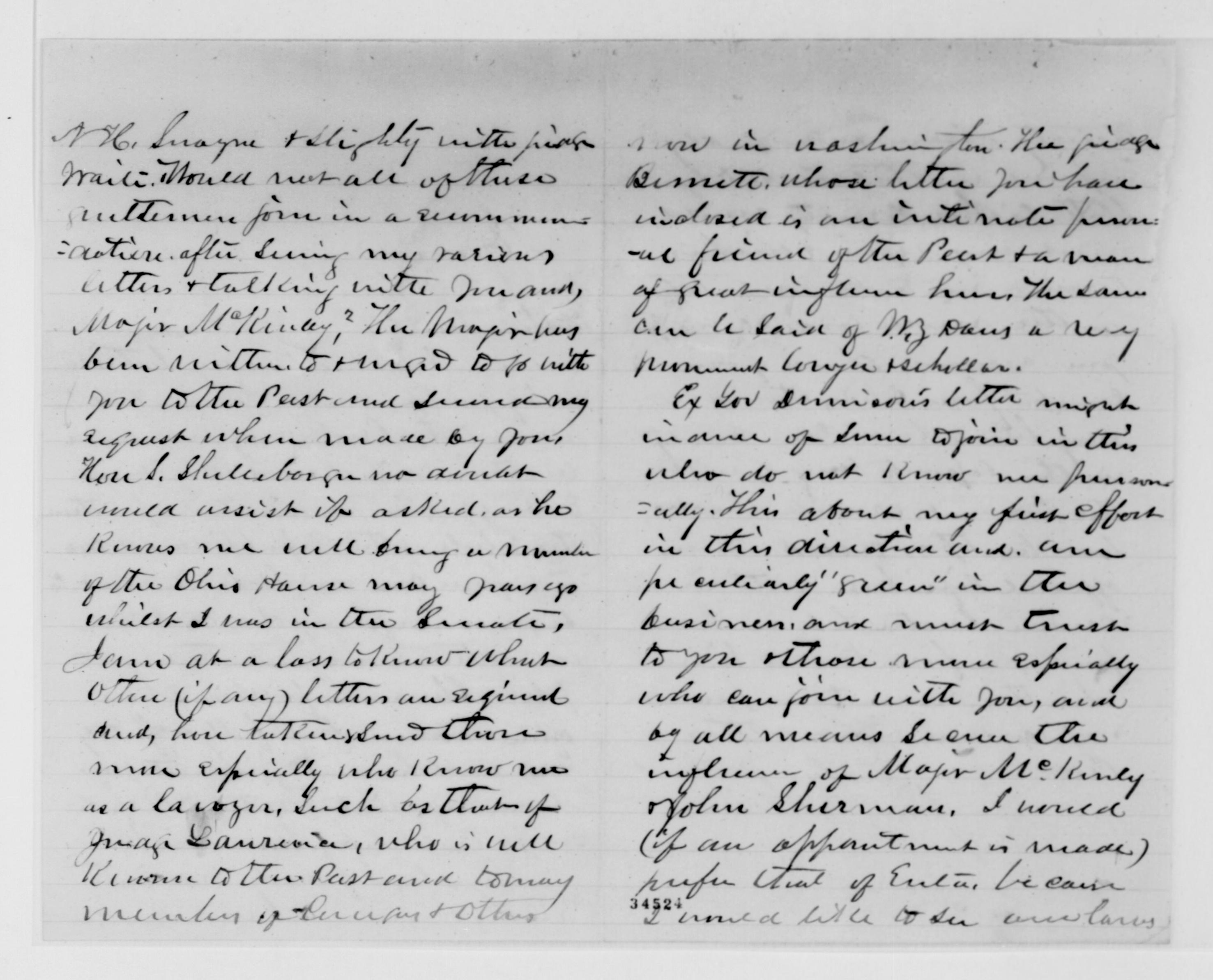 Scanned image of the current content page