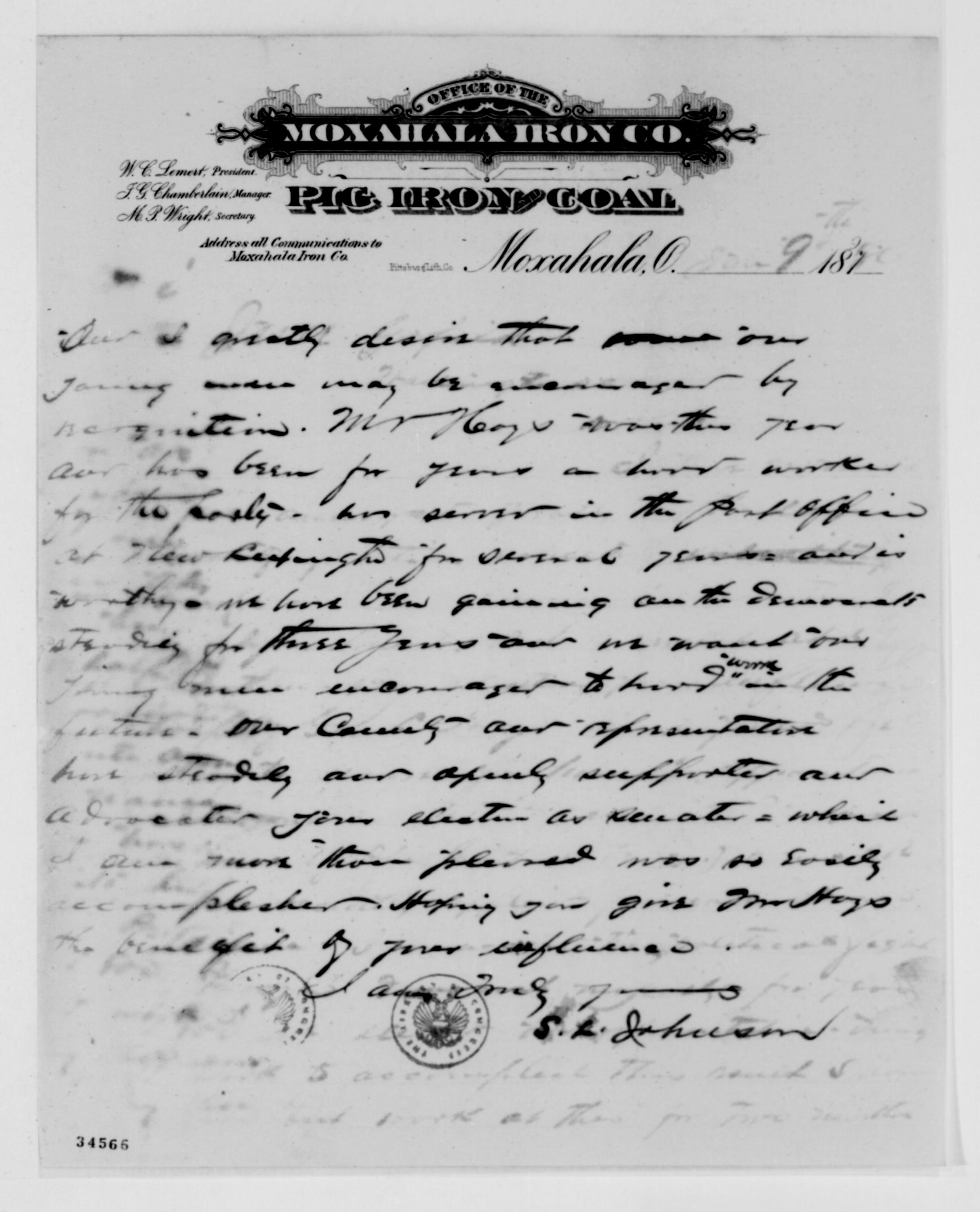 Scanned image of the current content page