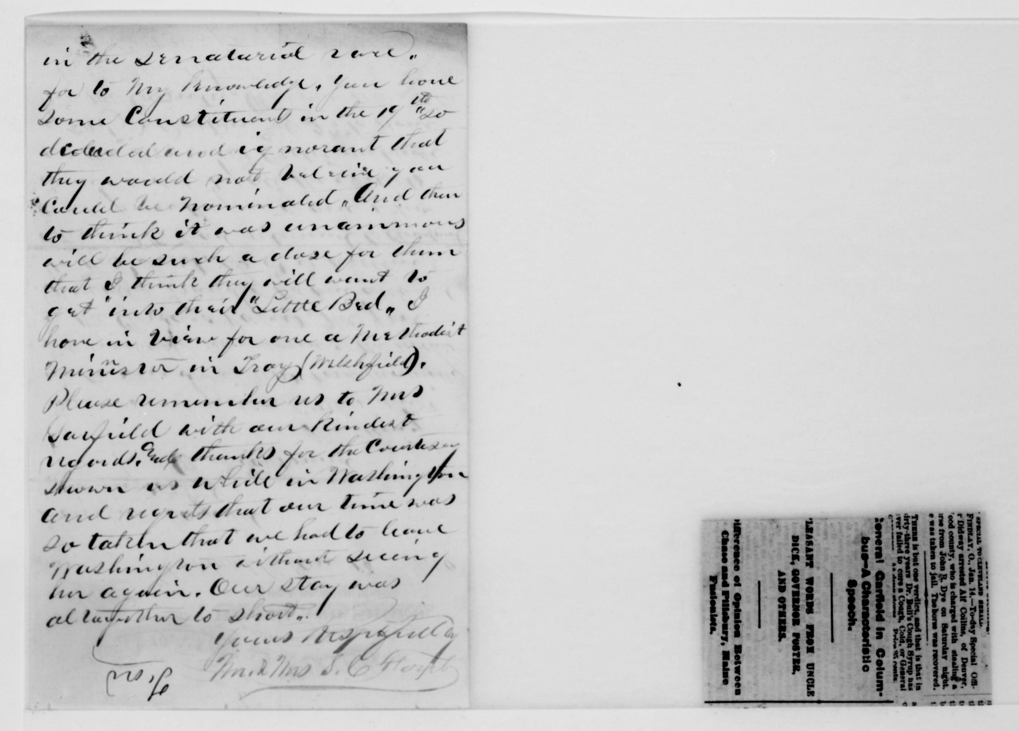 Scanned image of the current content page