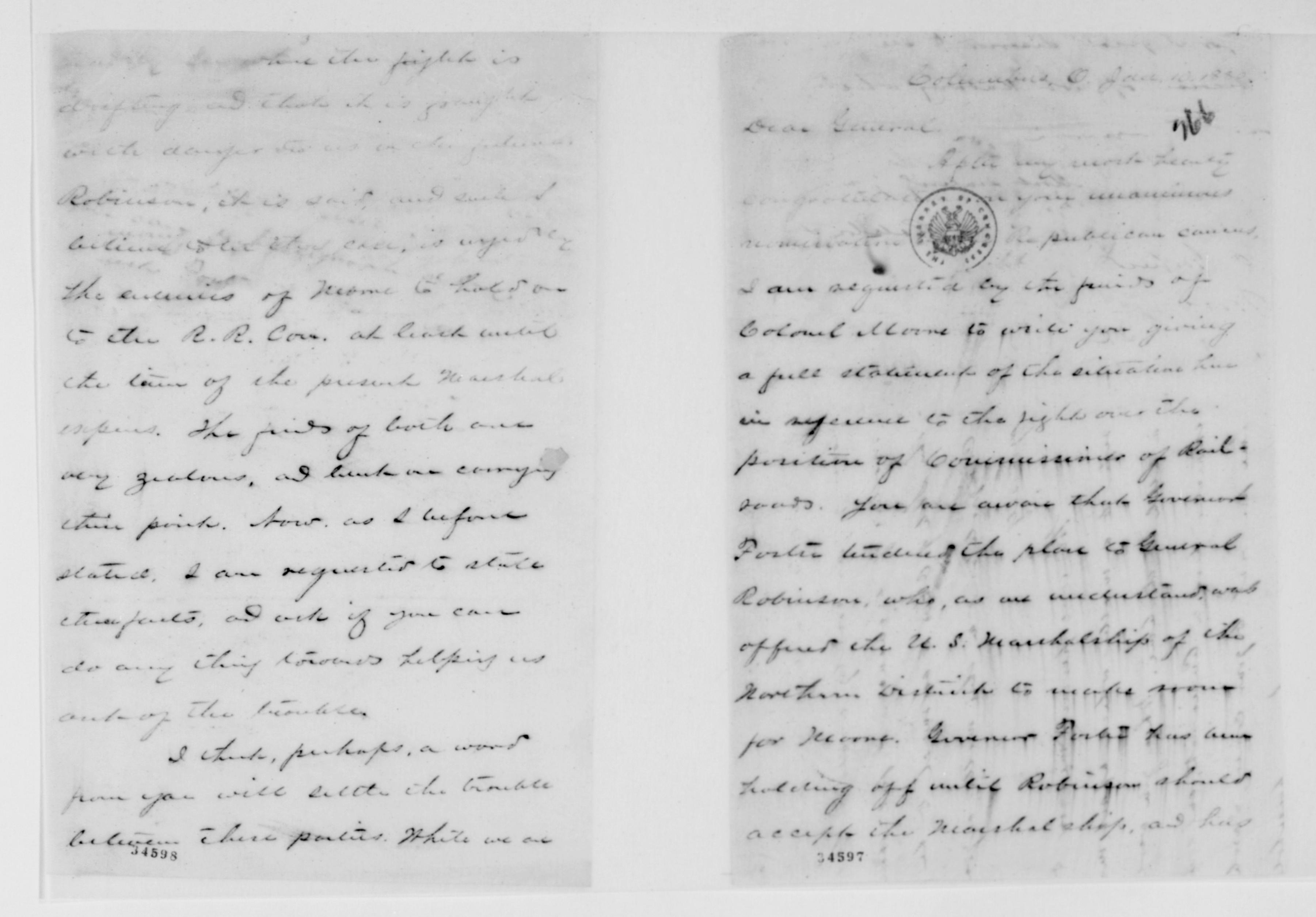 Scanned image of the current content page