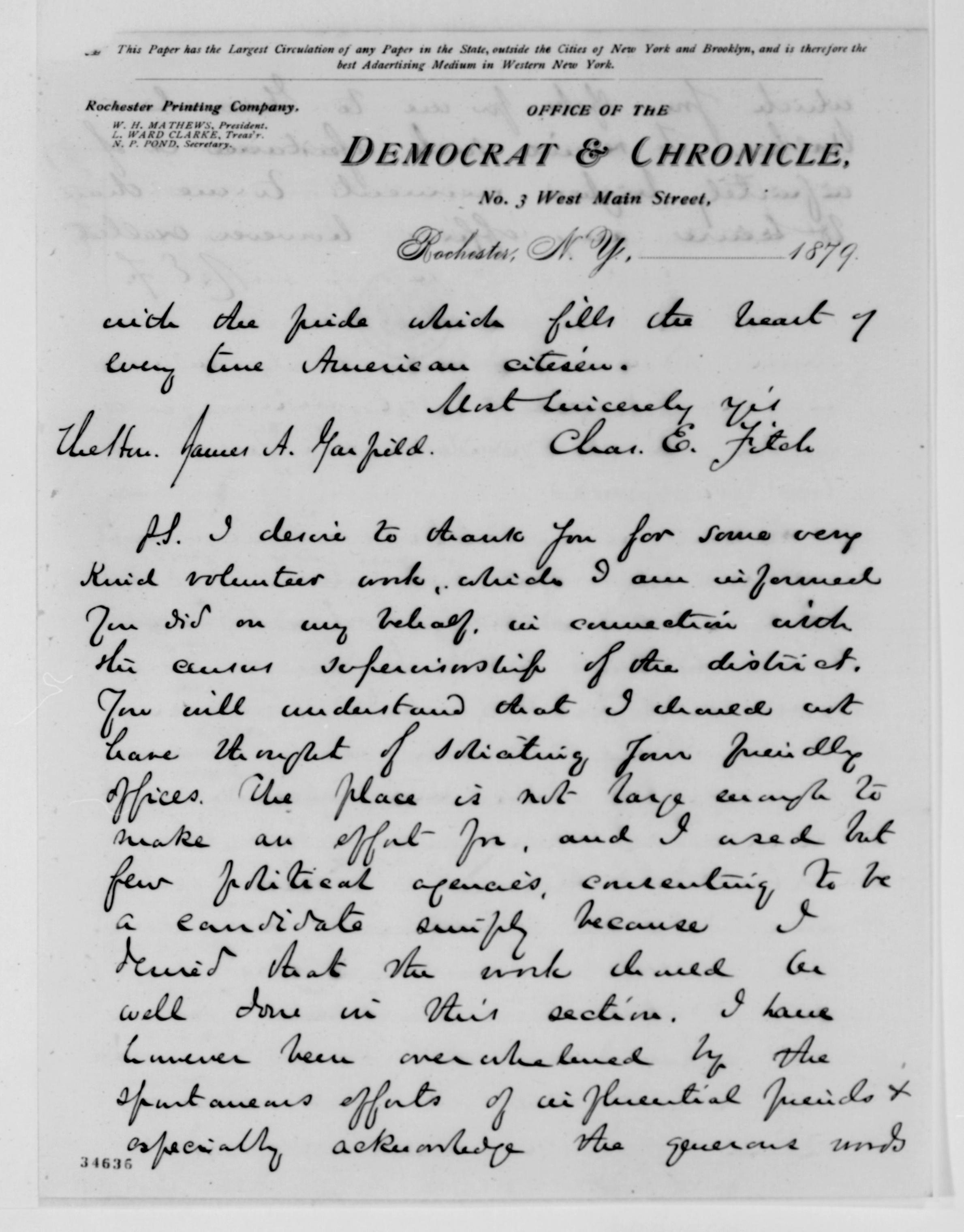 Scanned image of the current content page