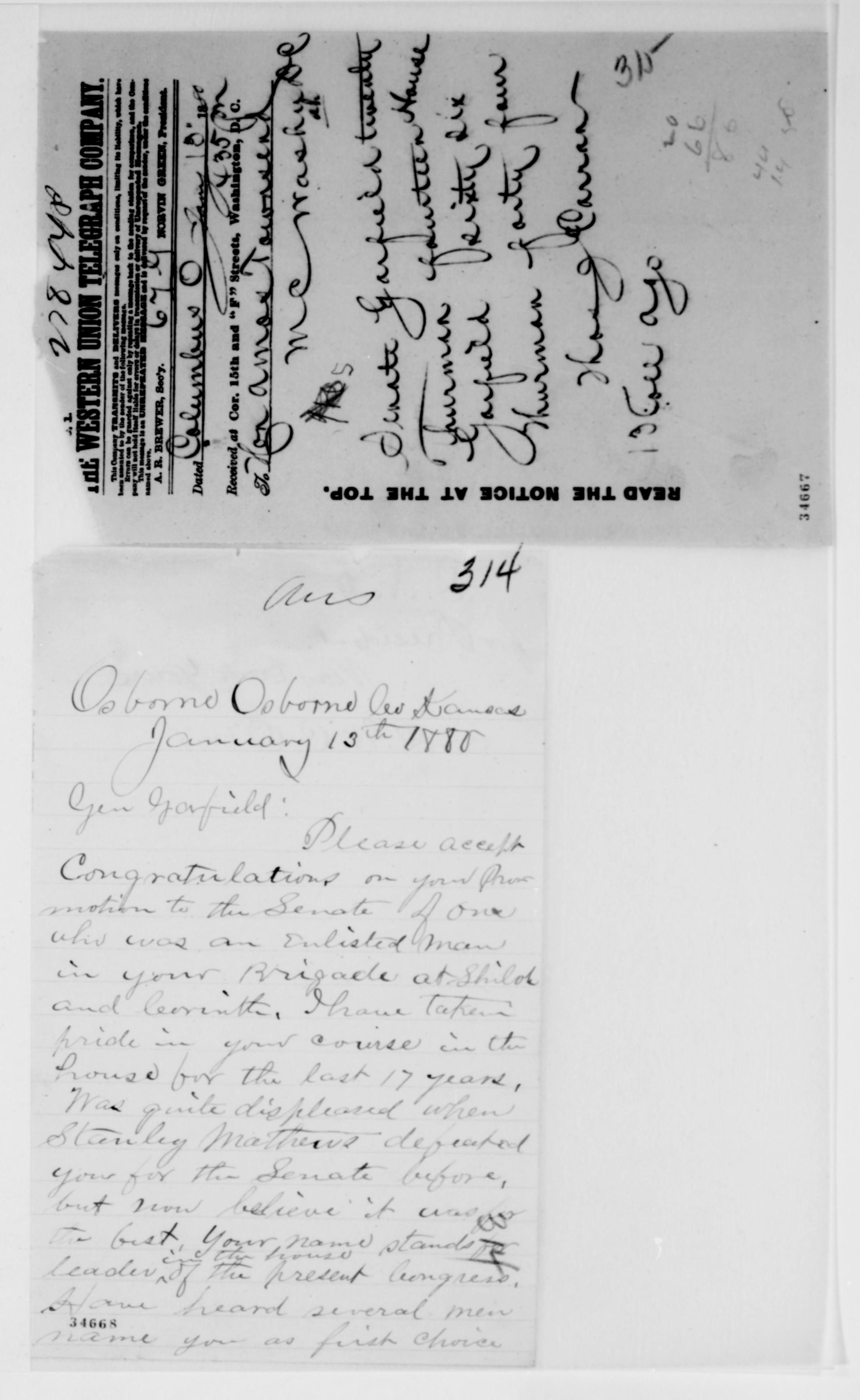 Scanned image of the current content page