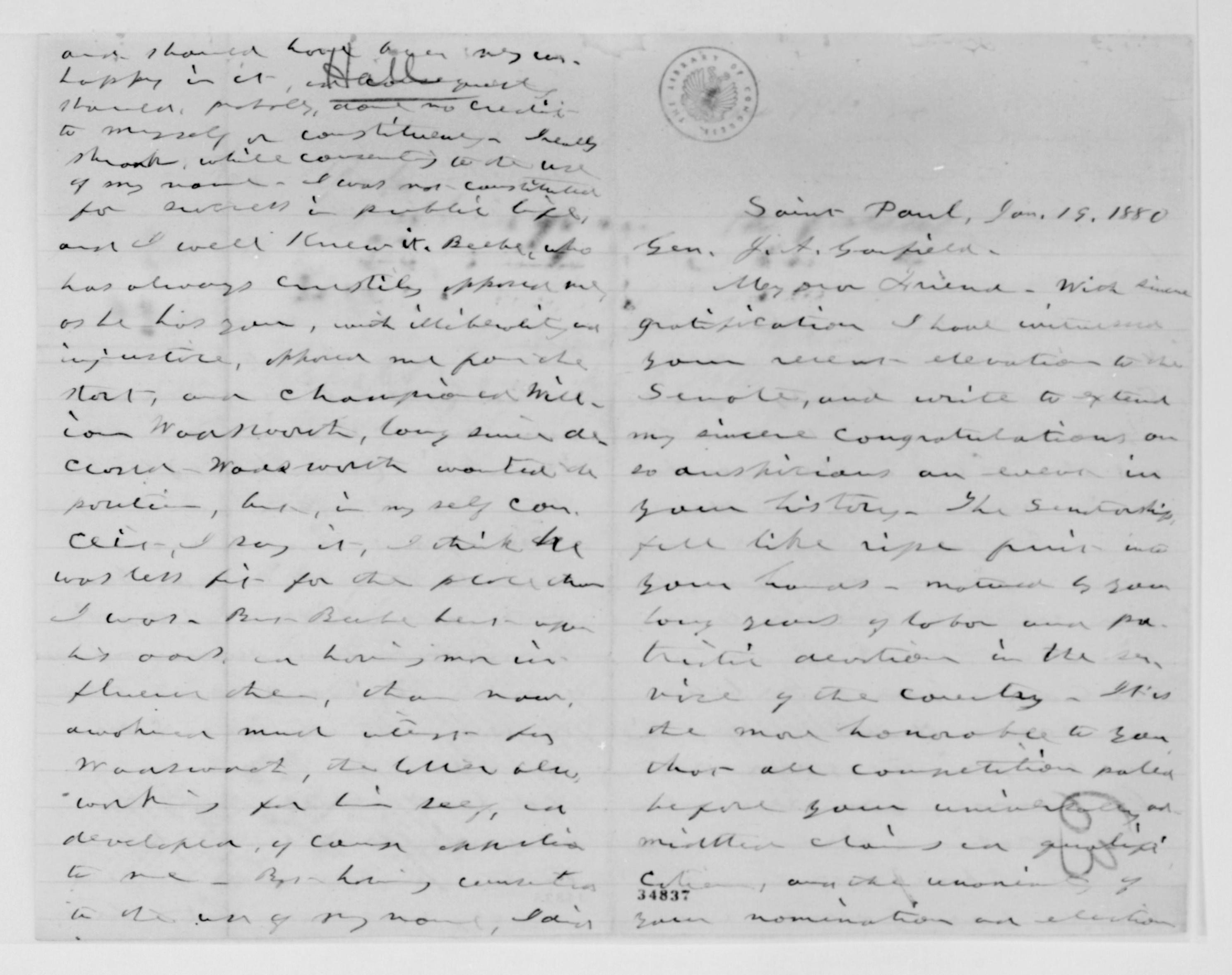 Scanned image of the current content page