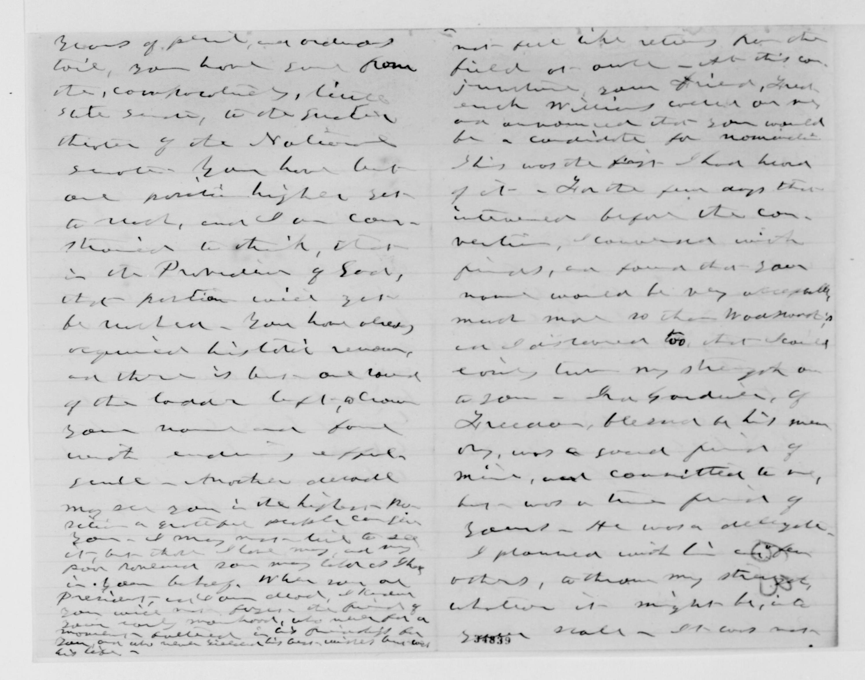 Scanned image of the current content page