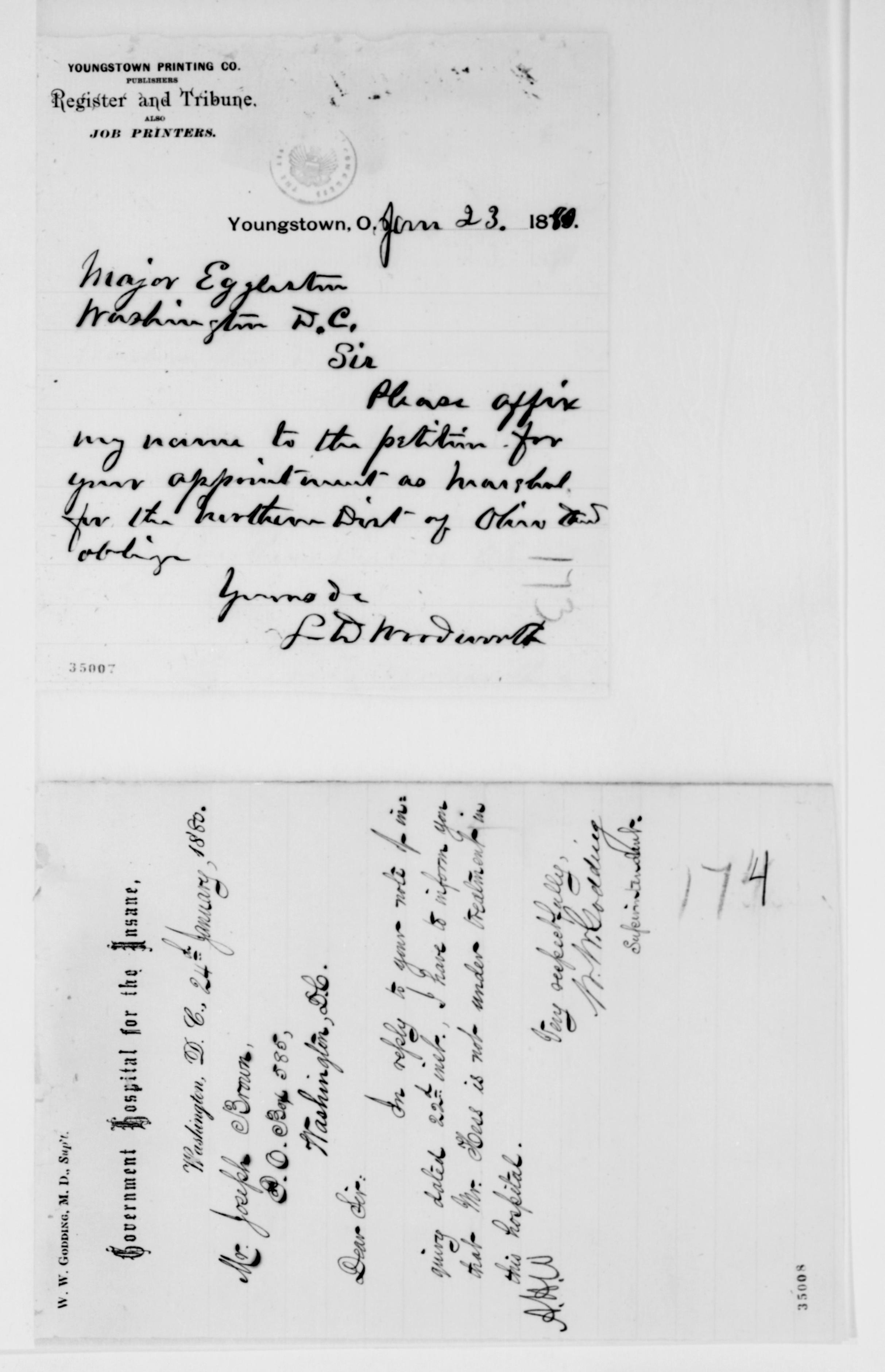 Scanned image of the current content page