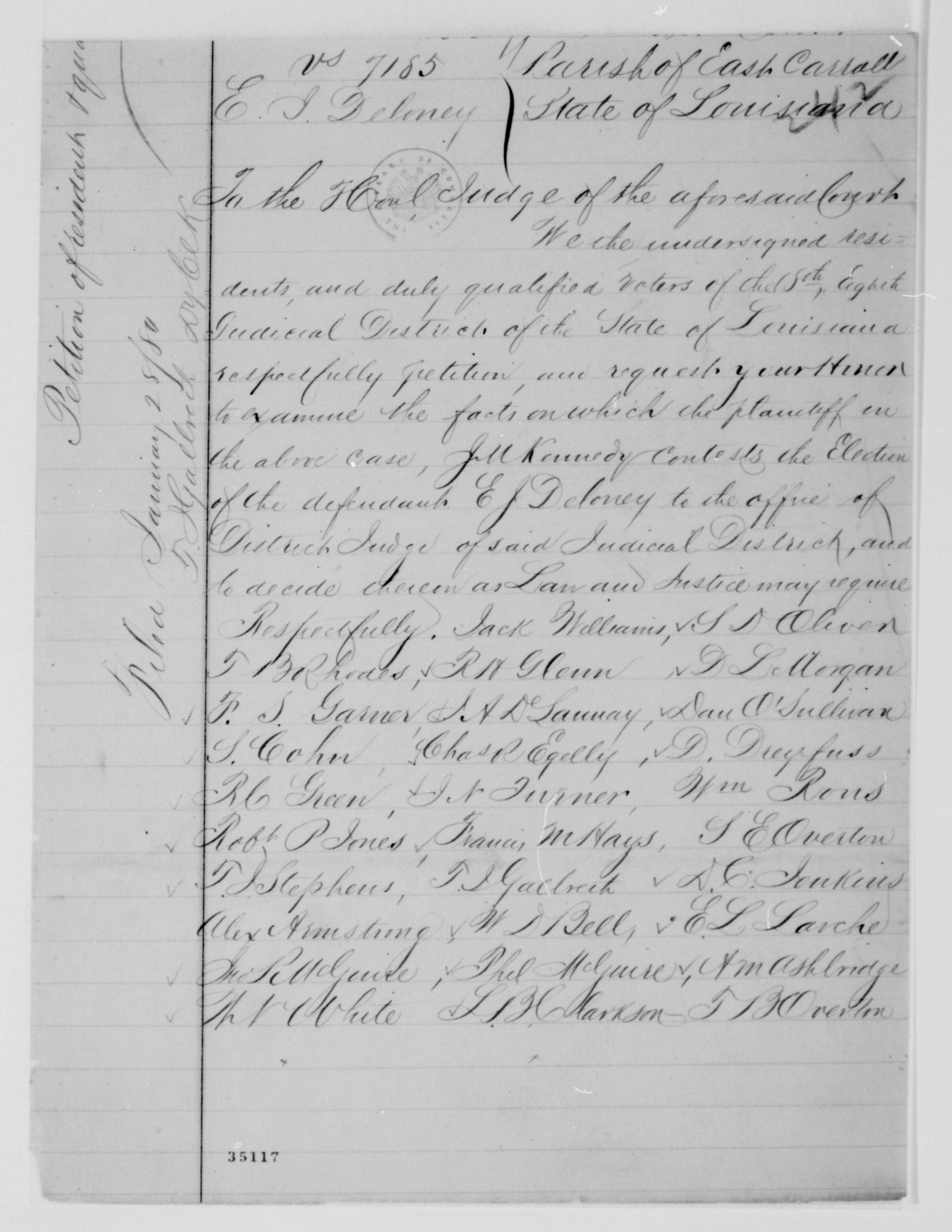 Scanned image of the current content page