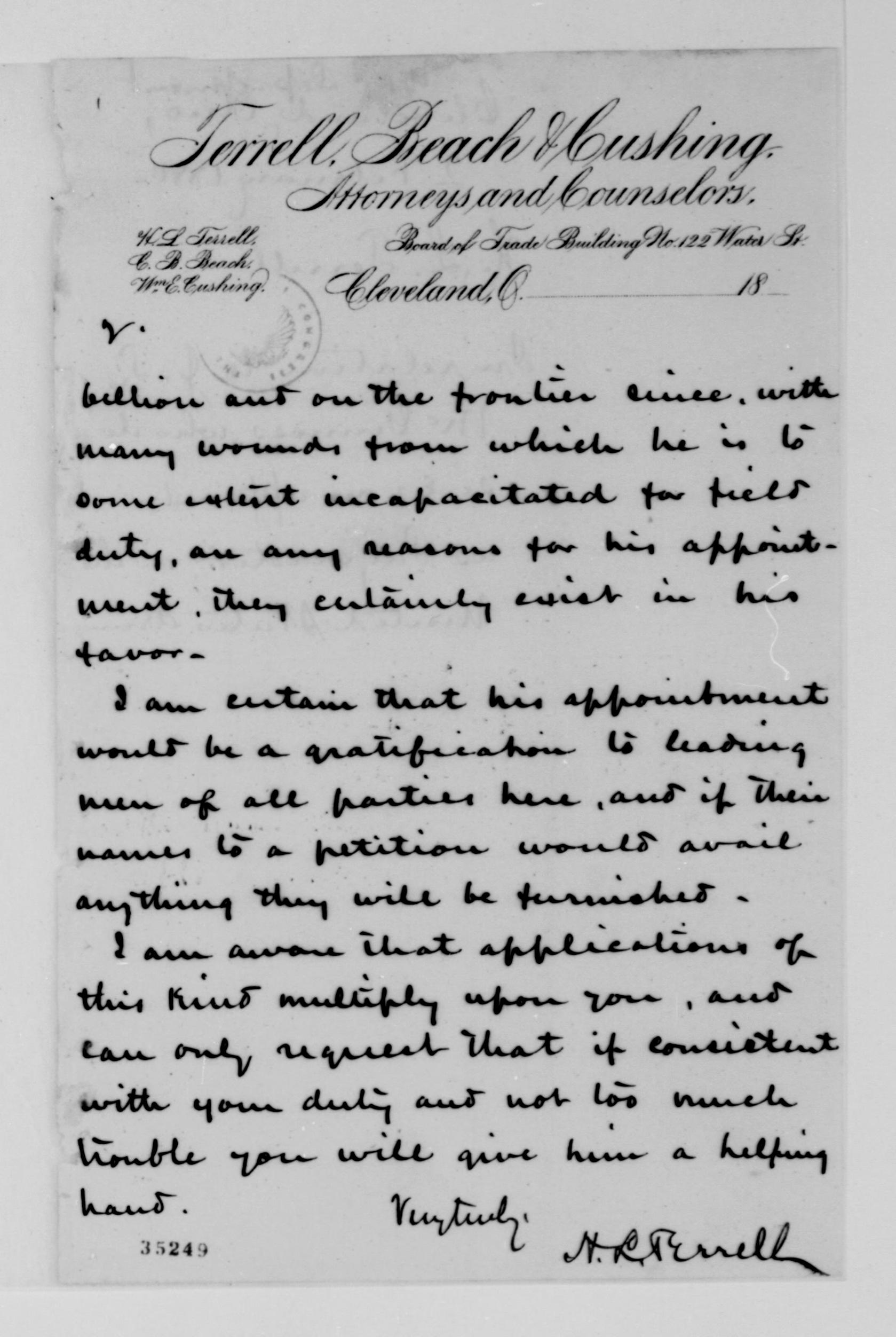 Scanned image of the current content page