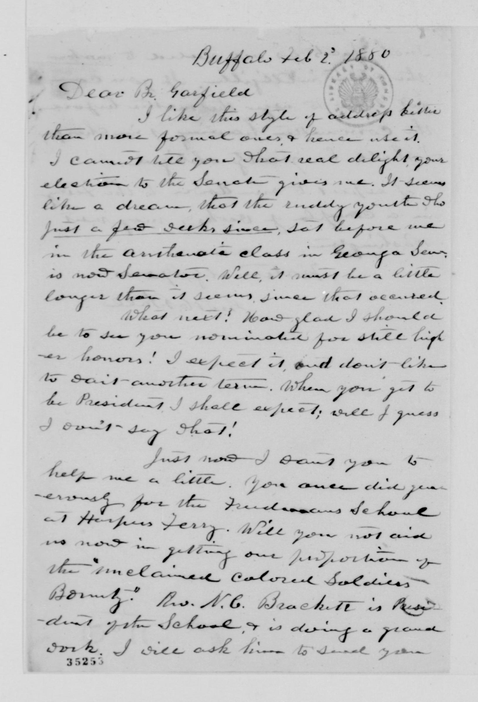 Scanned image of the current content page