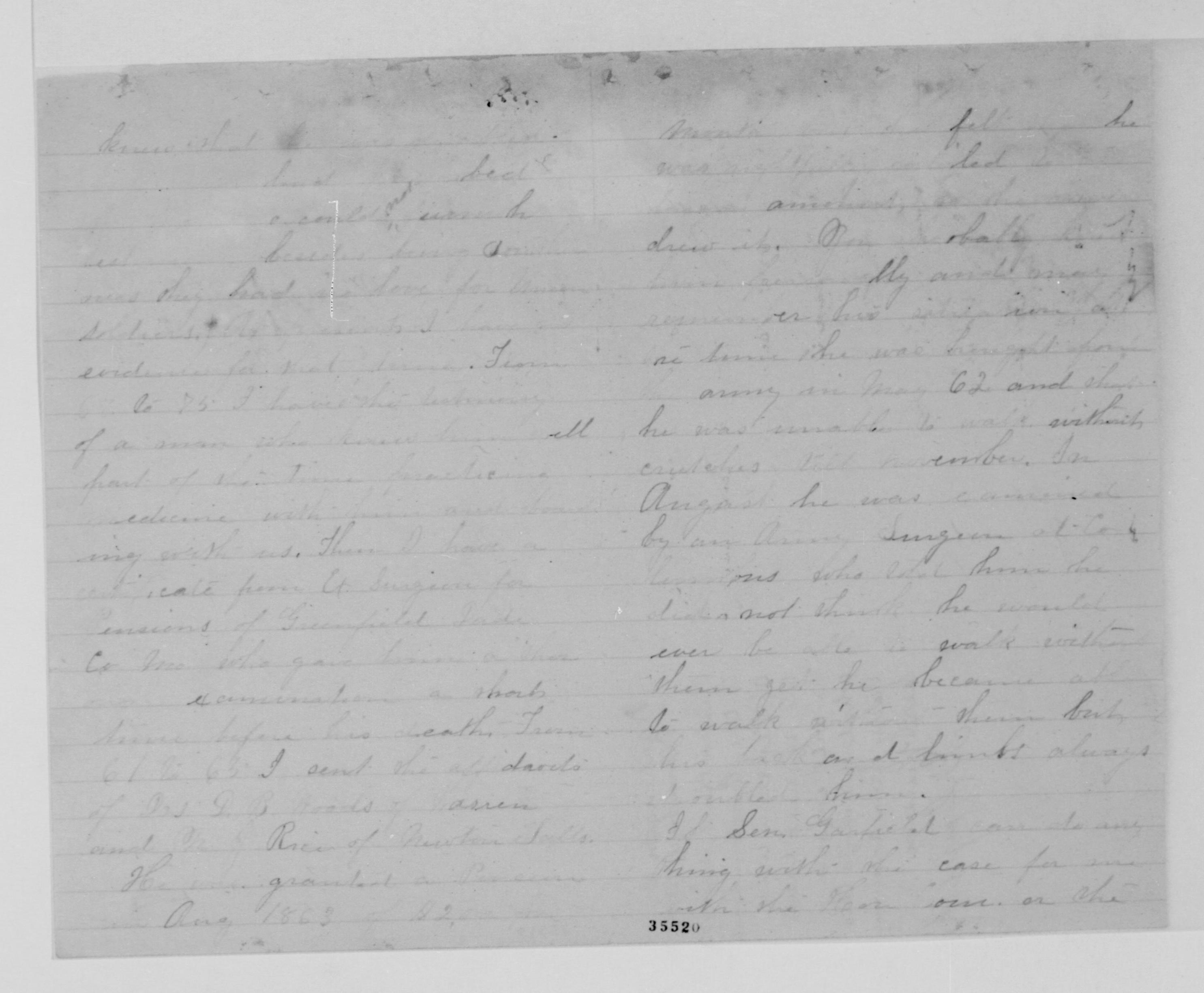 Scanned image of the current content page