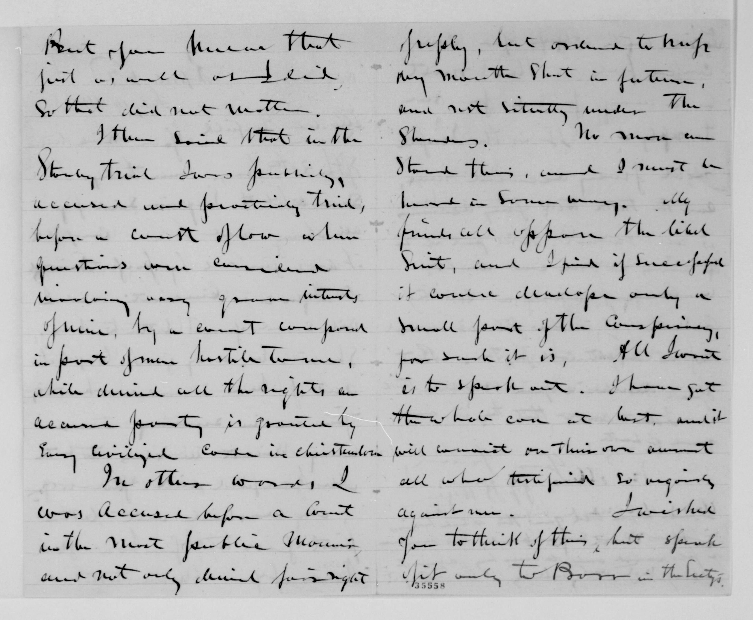 Scanned image of the current content page