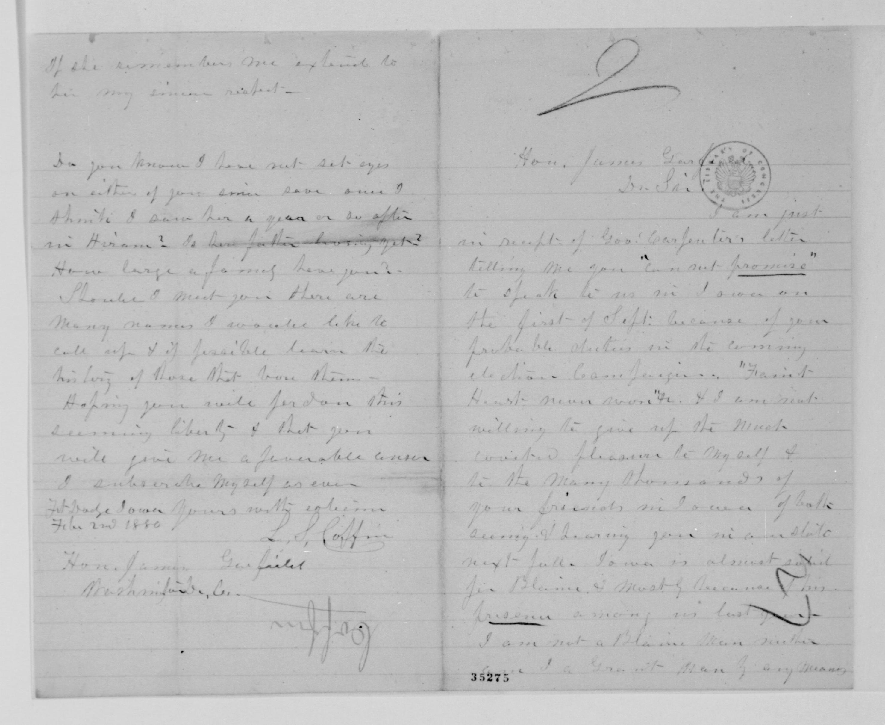 Scanned image of the current content page