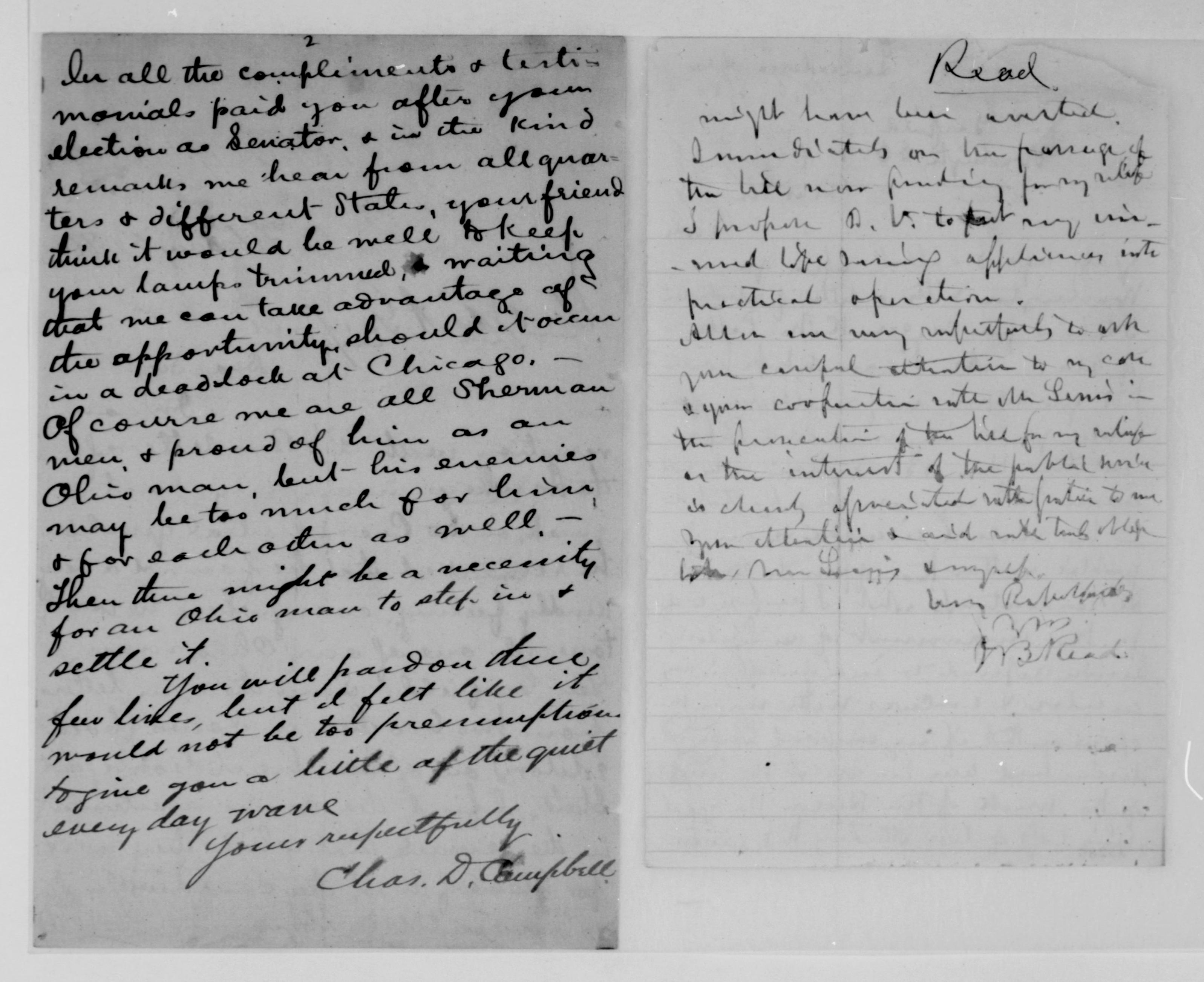 Scanned image of the current content page