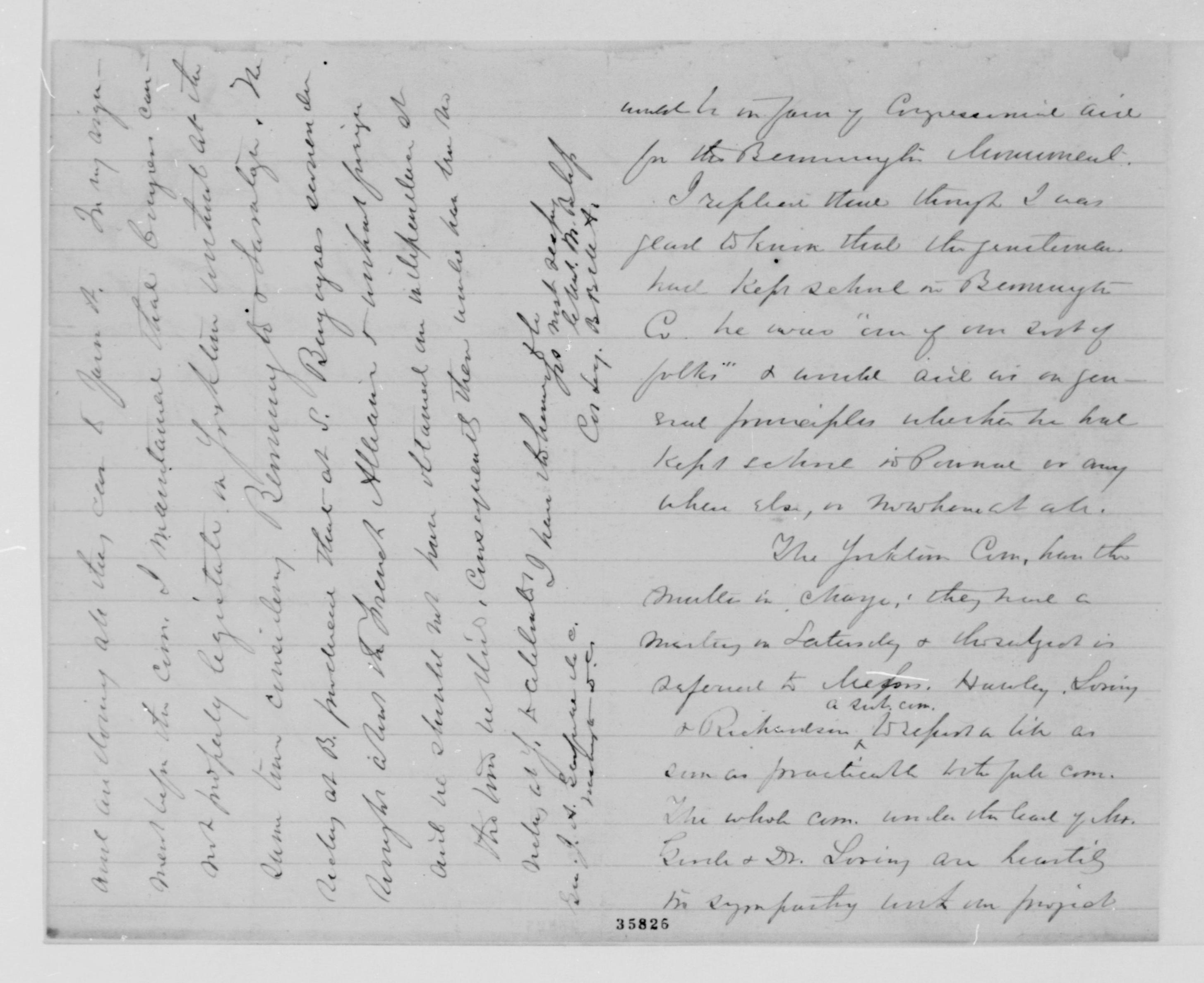 Scanned image of the current content page