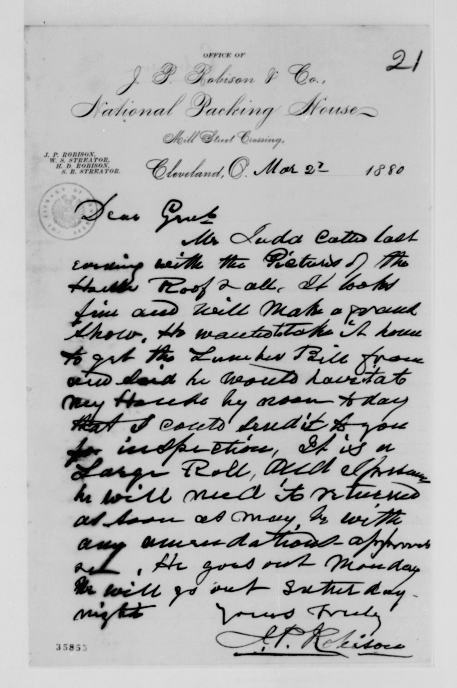 Scanned image of the current content page