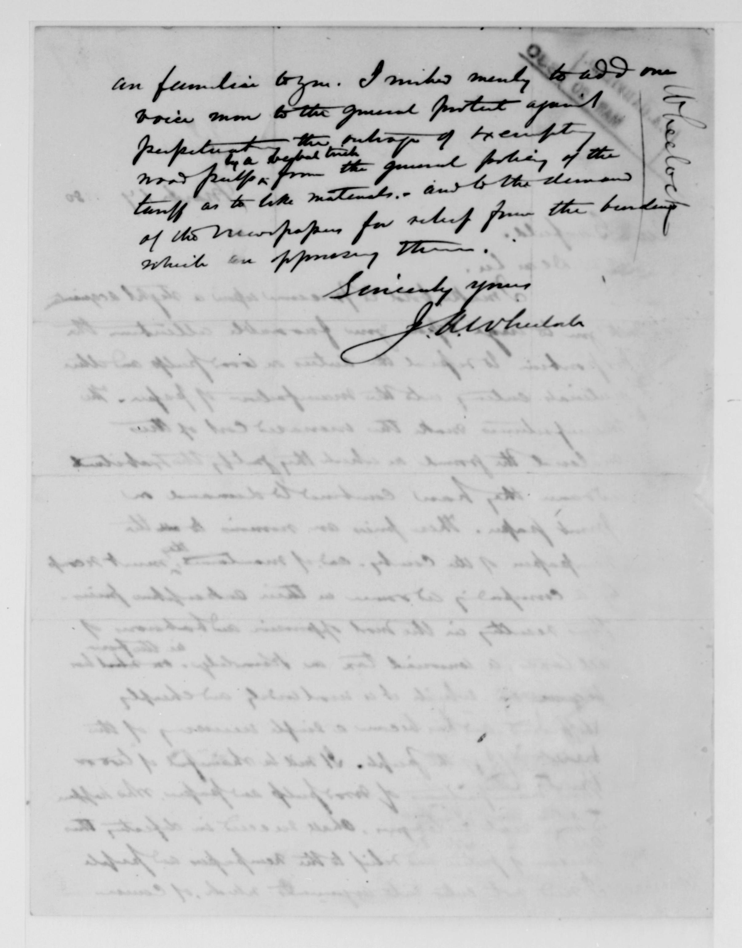 Scanned image of the current content page