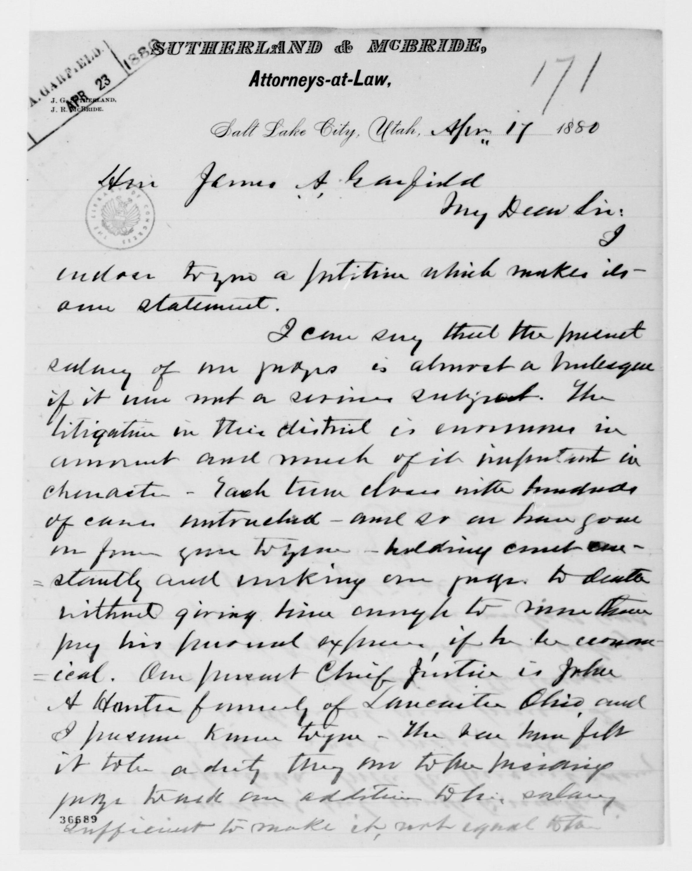 Scanned image of the current content page