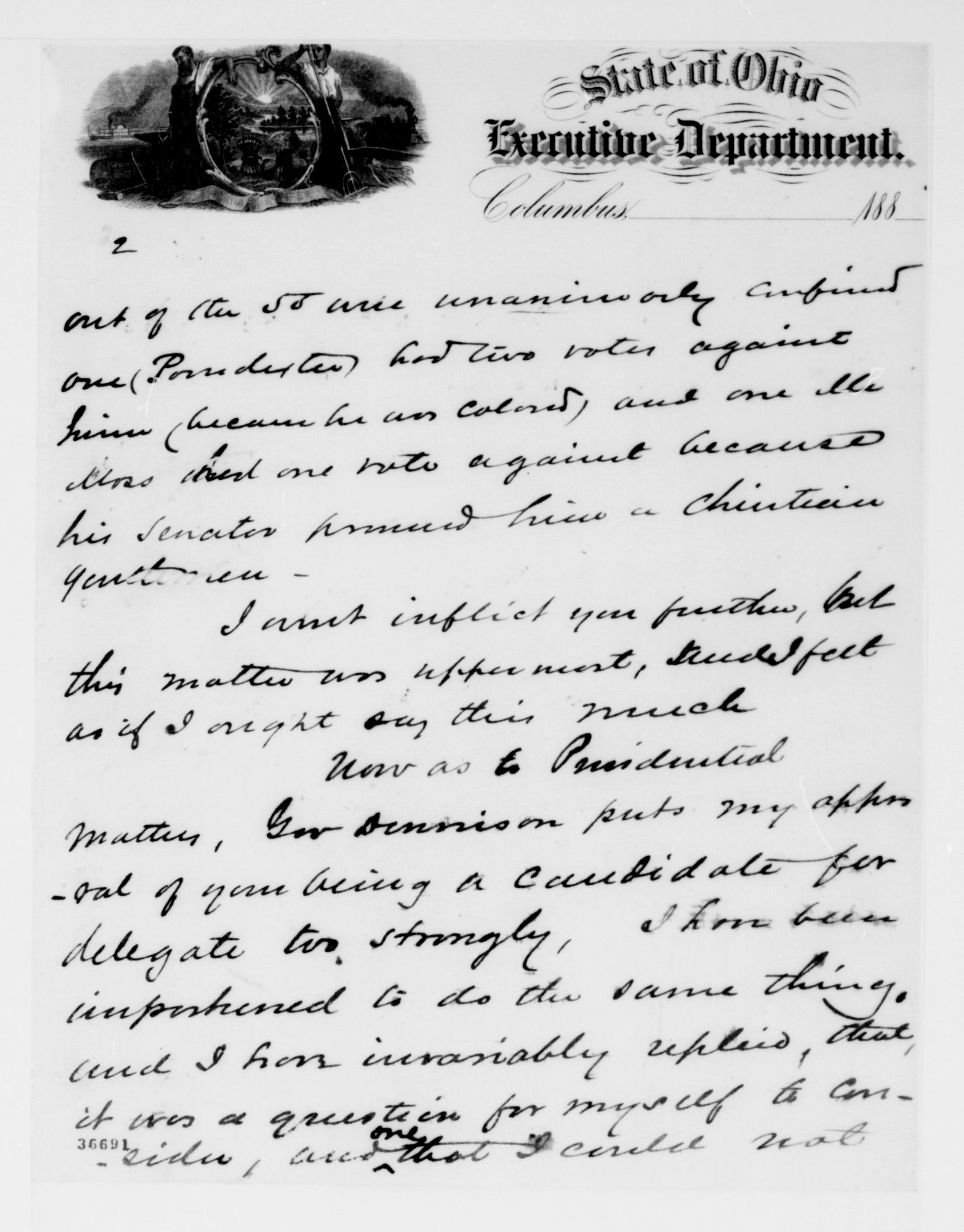 Scanned image of the current content page