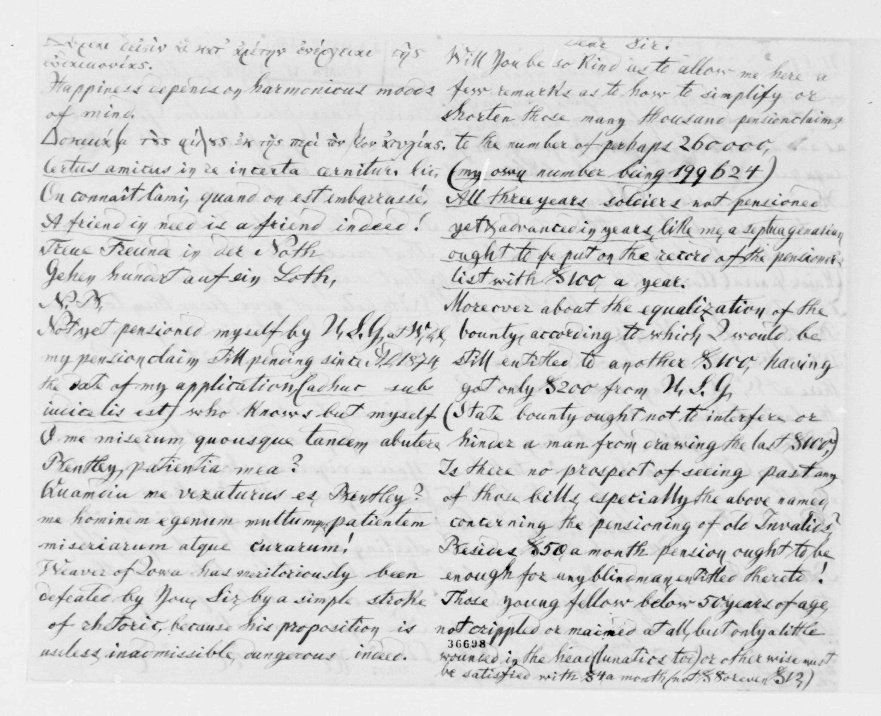 Scanned image of the current content page