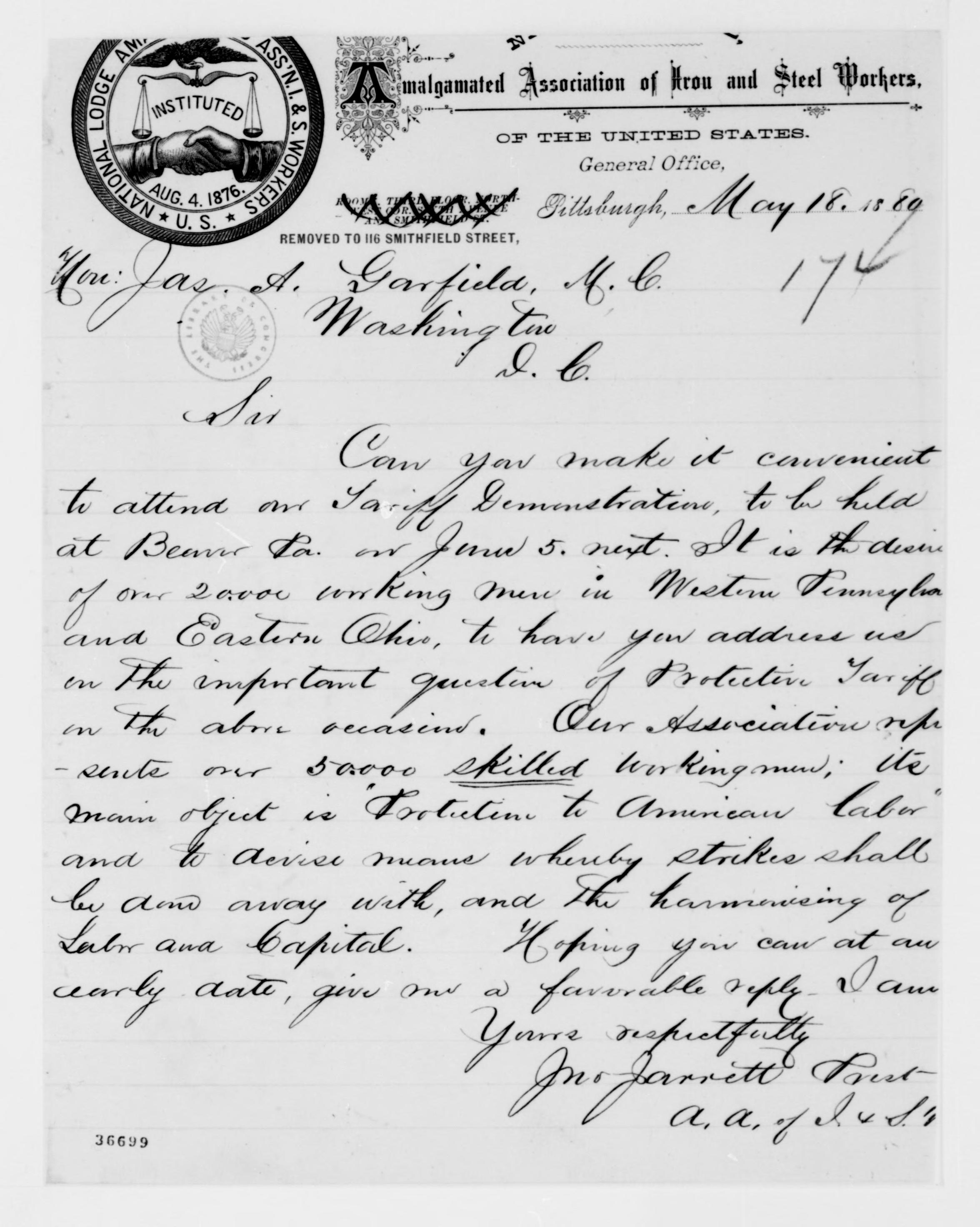 Scanned image of the current content page