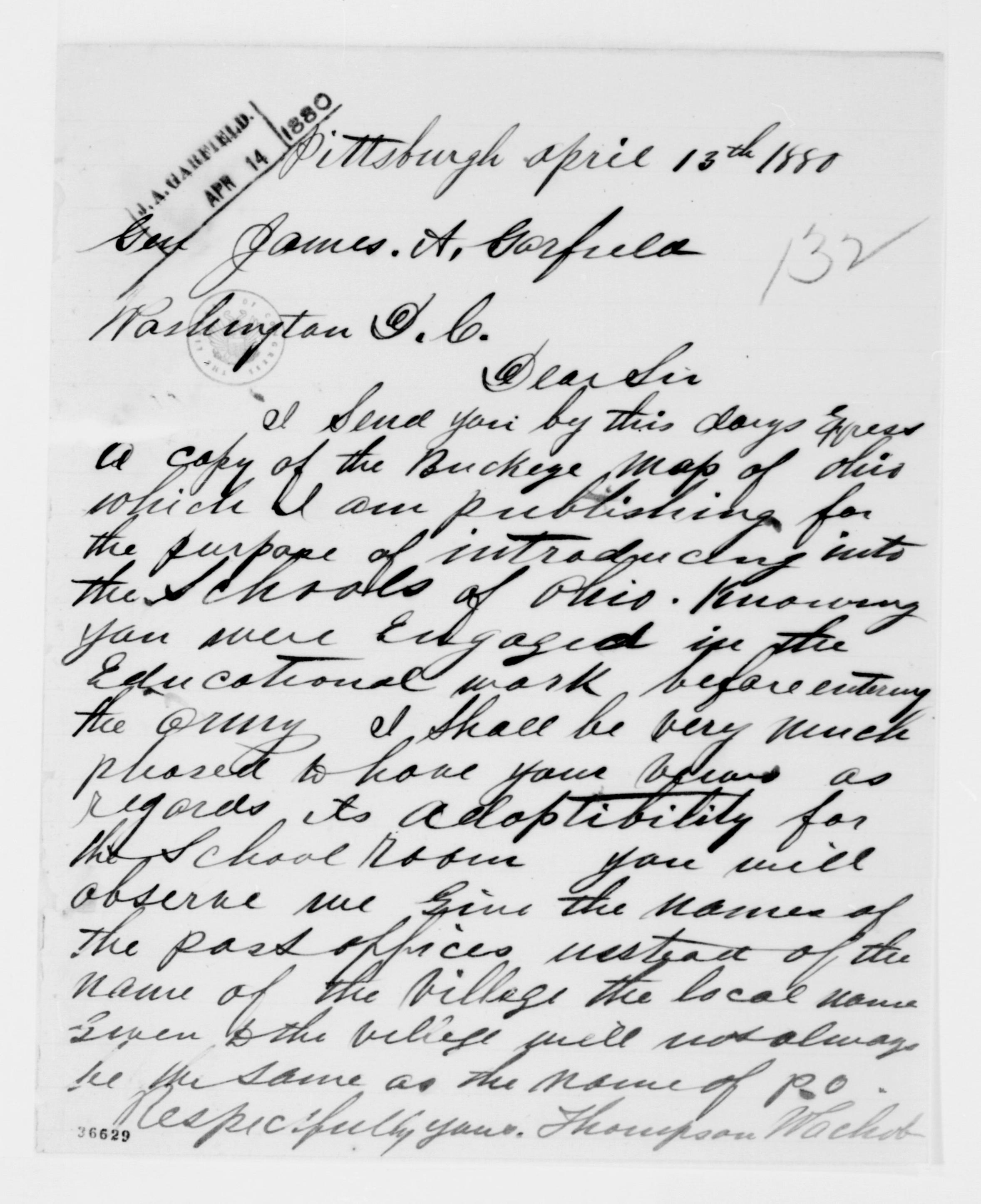 Scanned image of the current content page