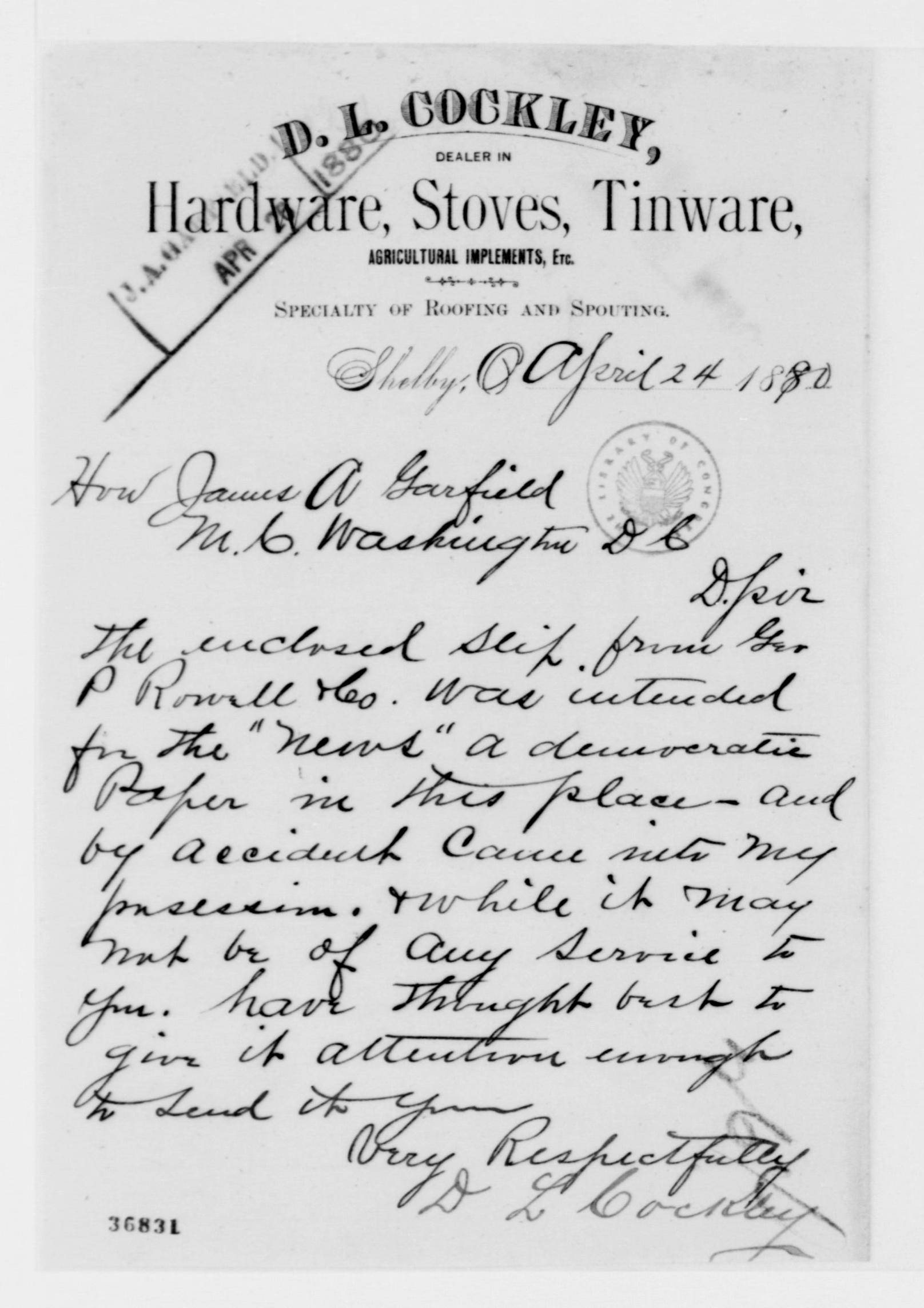 Scanned image of the current content page