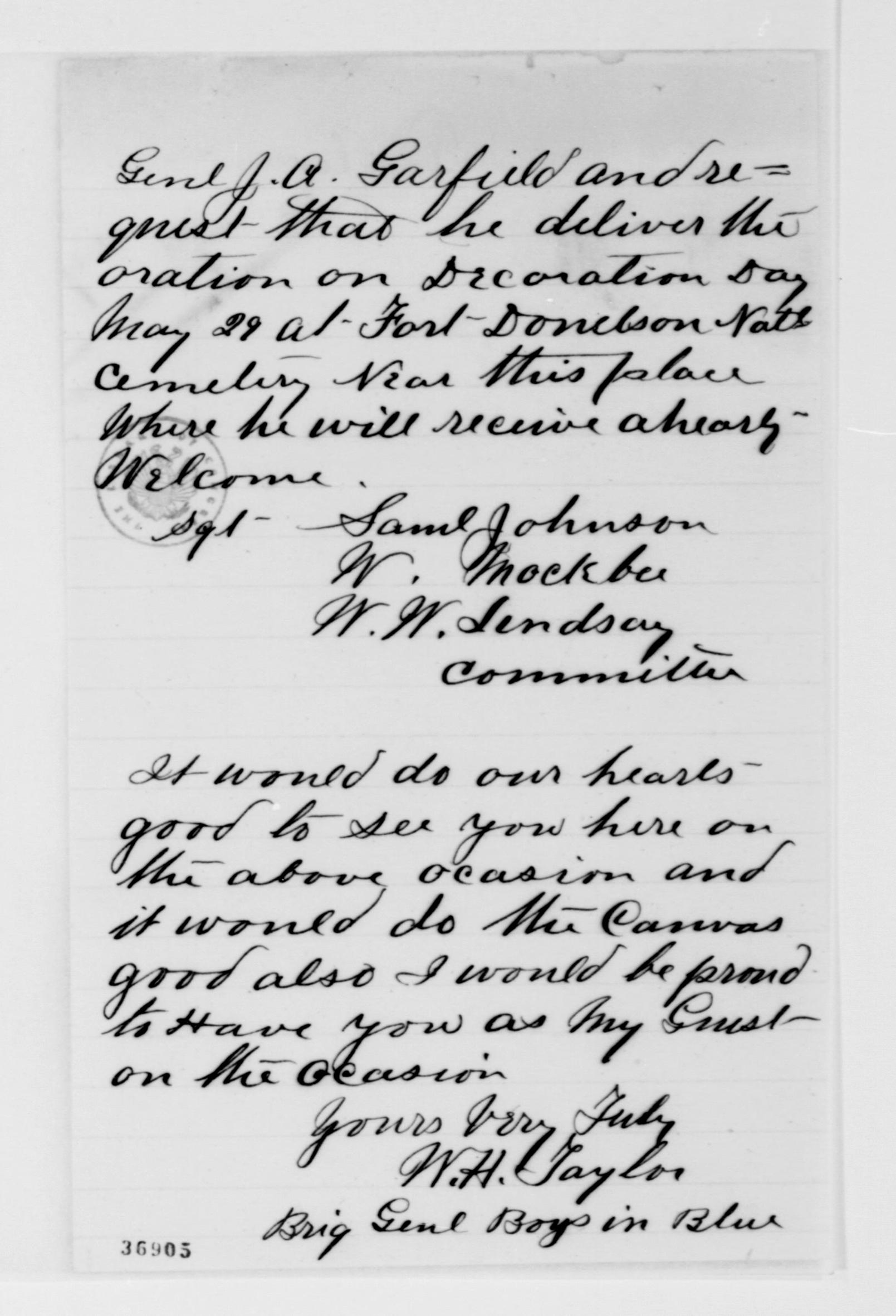 Scanned image of the current content page