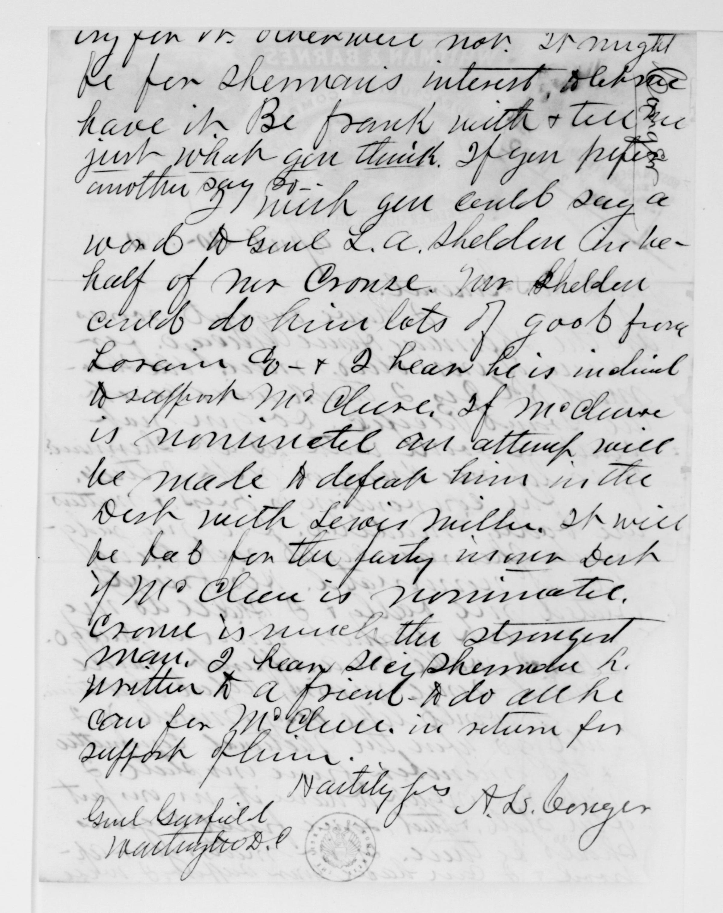 Scanned image of the current content page