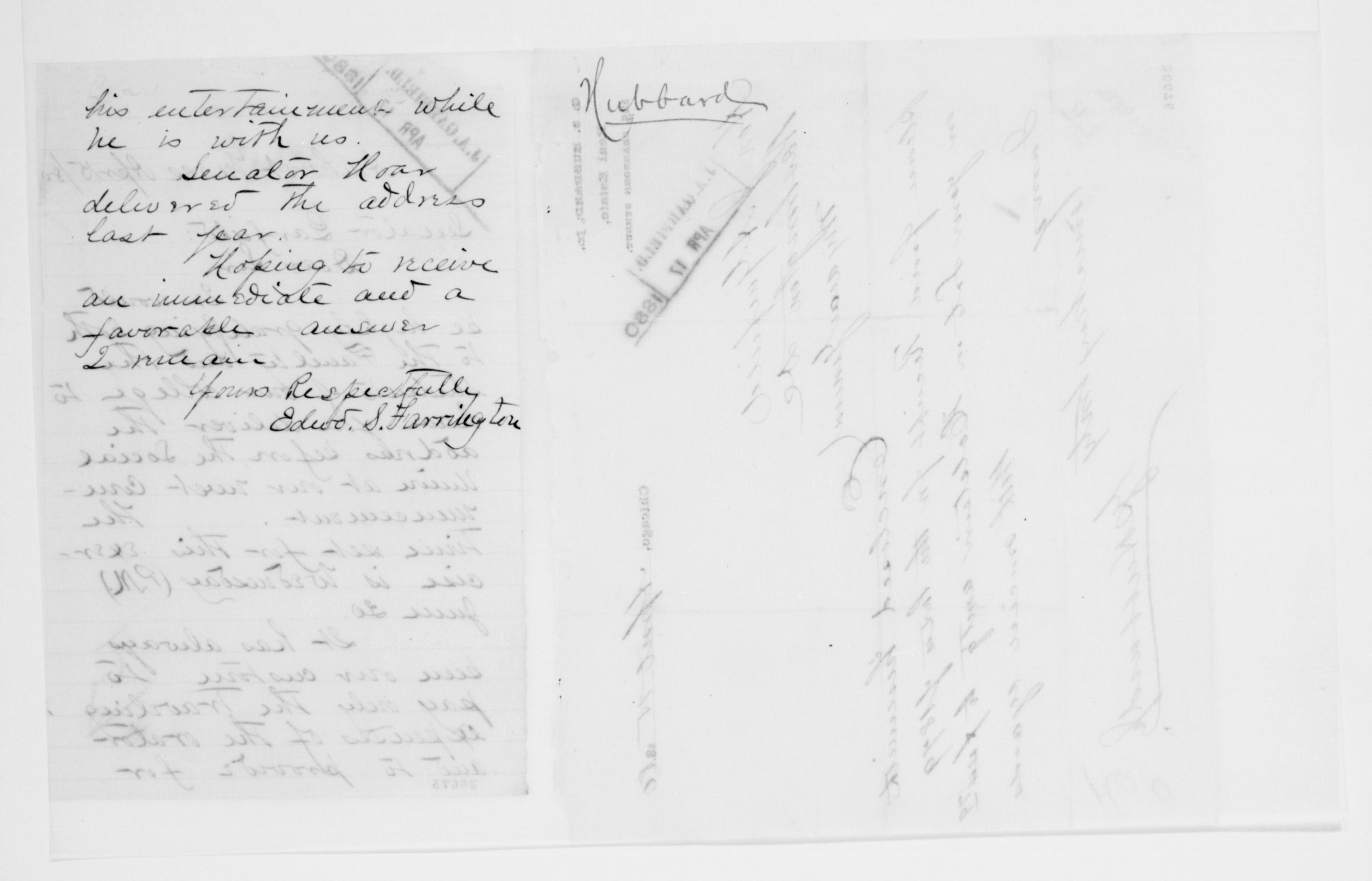 Scanned image of the current content page