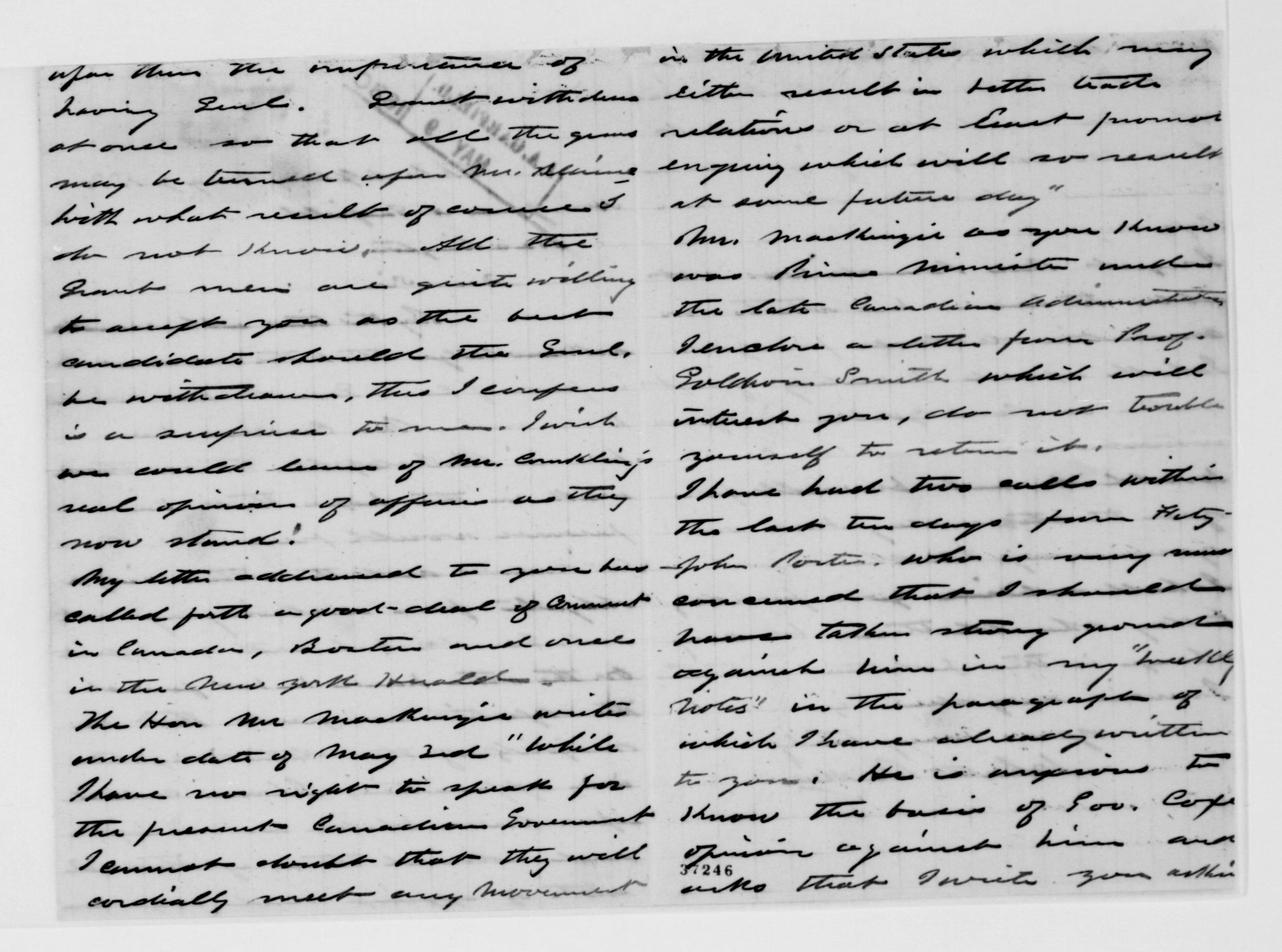 Scanned image of the current content page