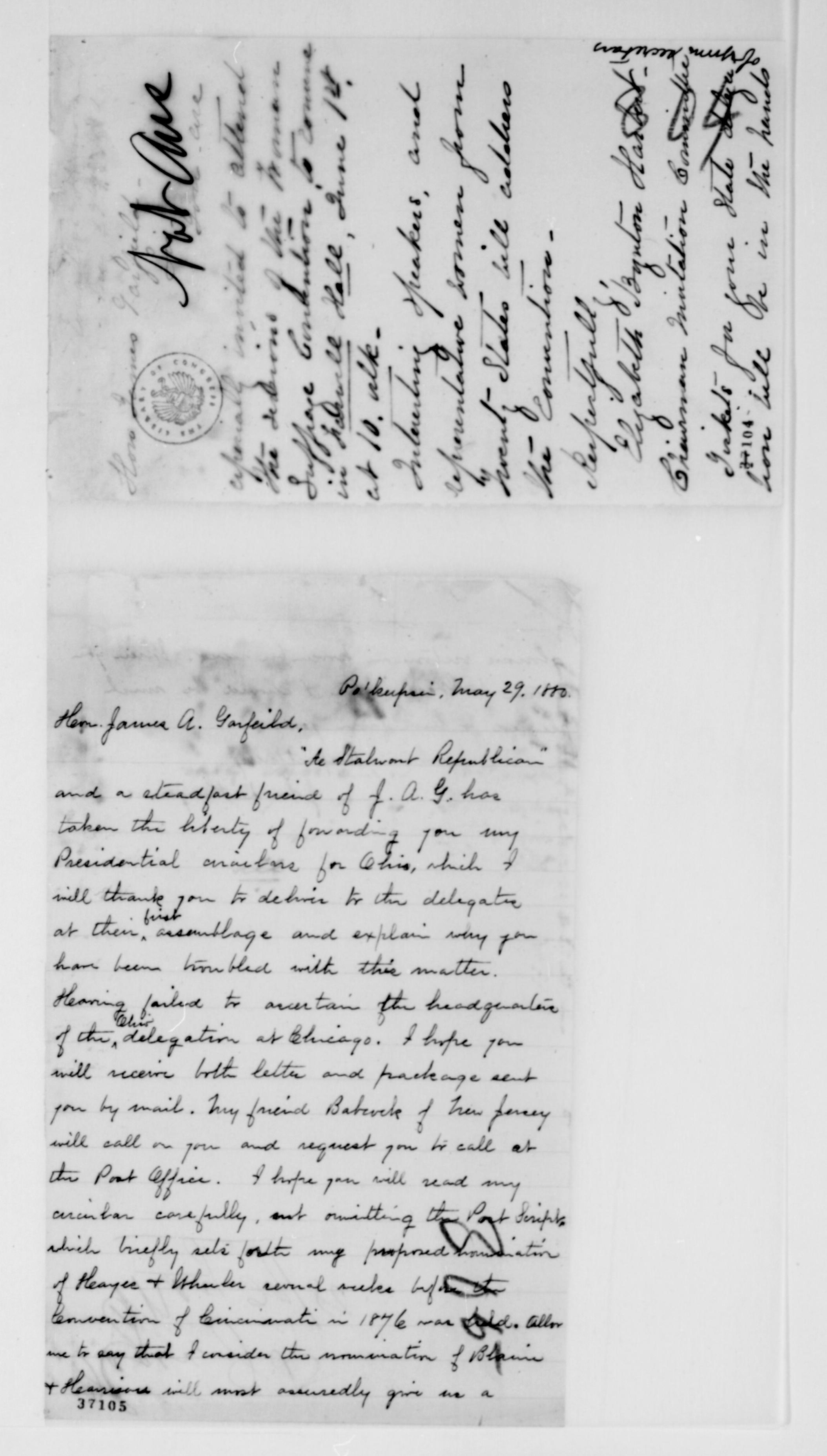 Scanned image of the current content page