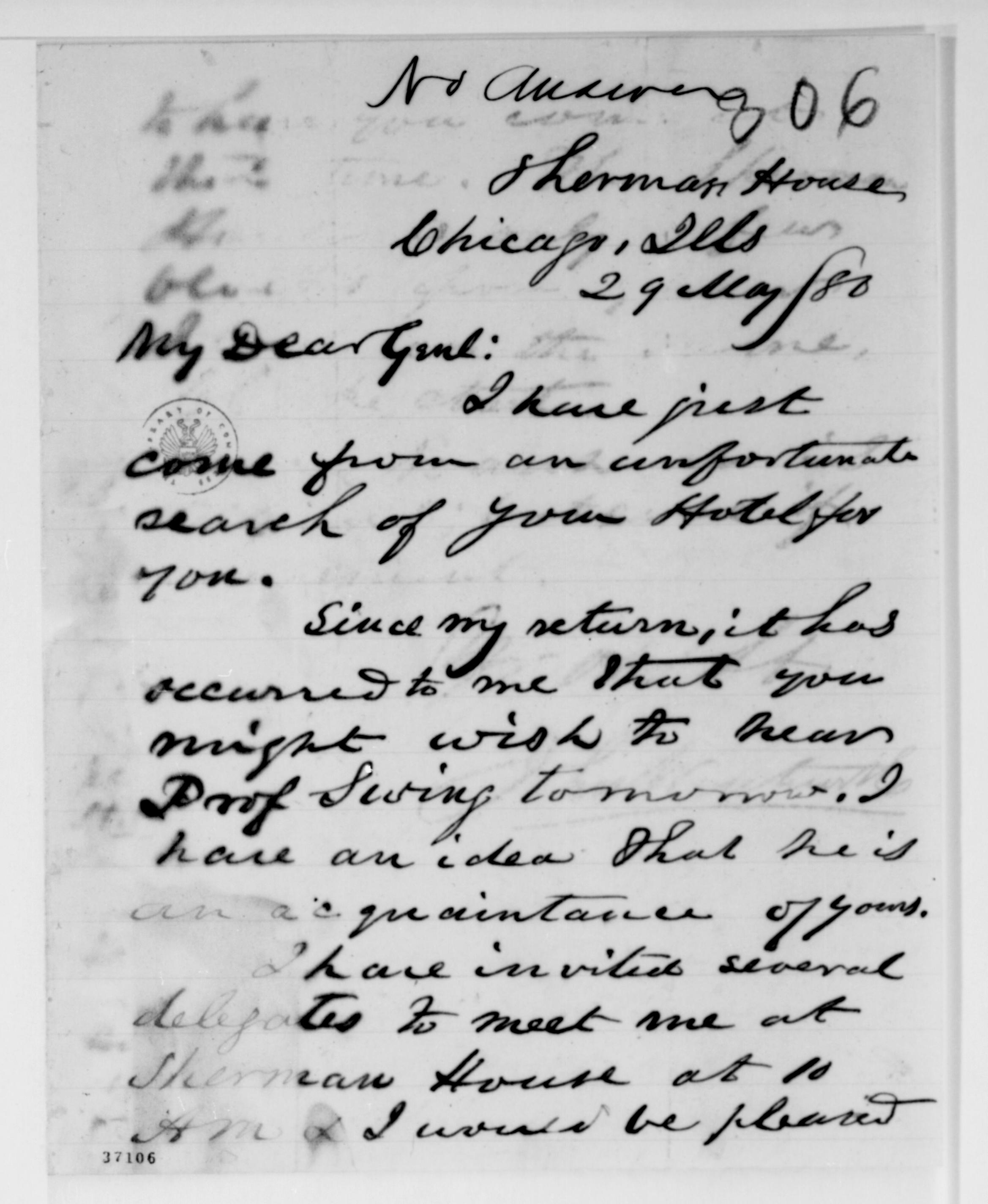 Scanned image of the current content page