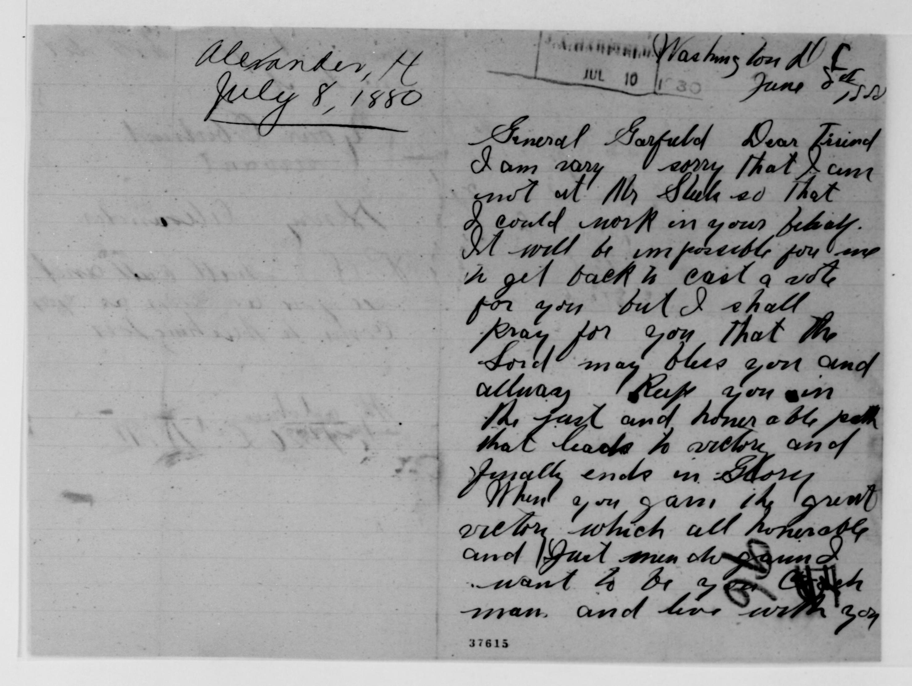 Scanned image of the current content page