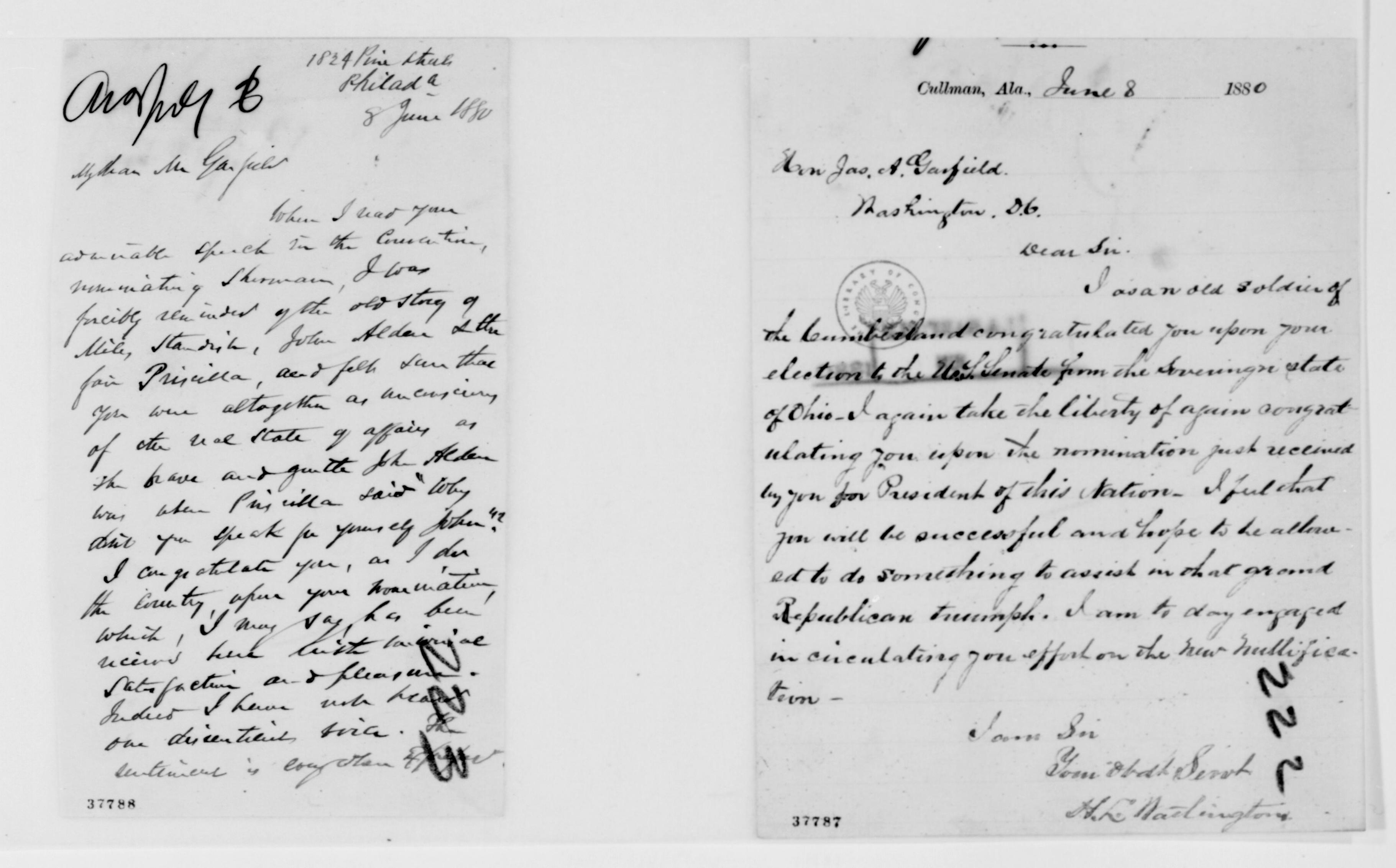 Scanned image of the current content page