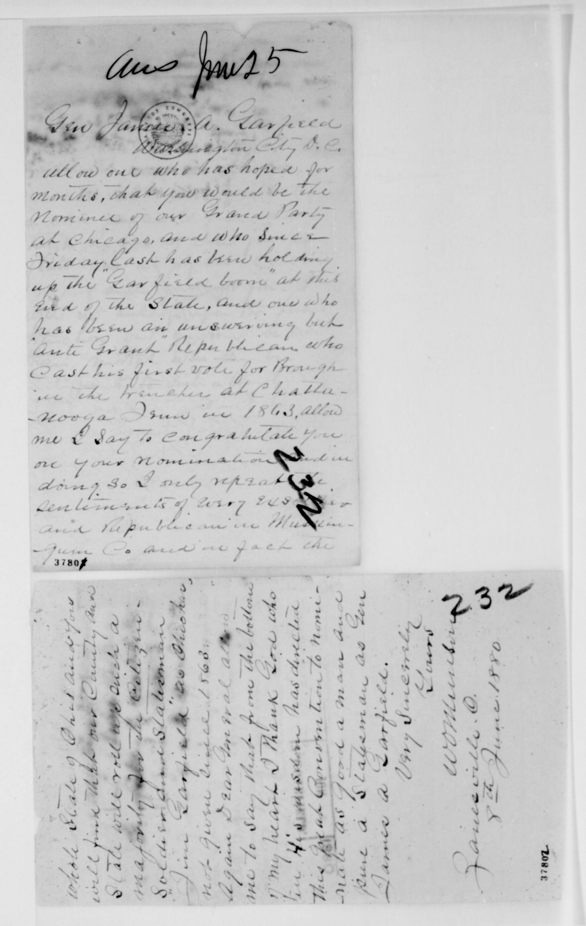 Scanned image of the current content page