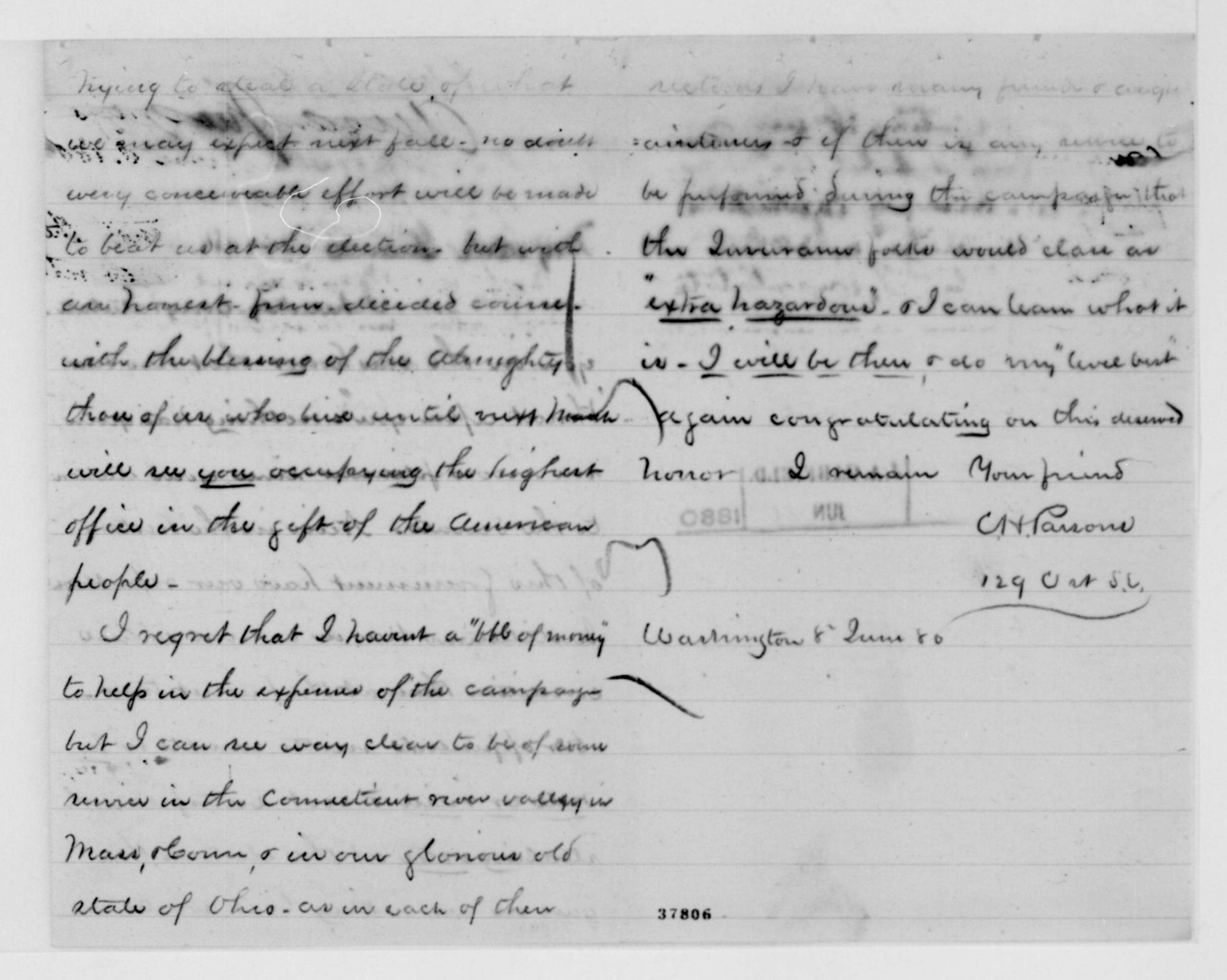 Scanned image of the current content page