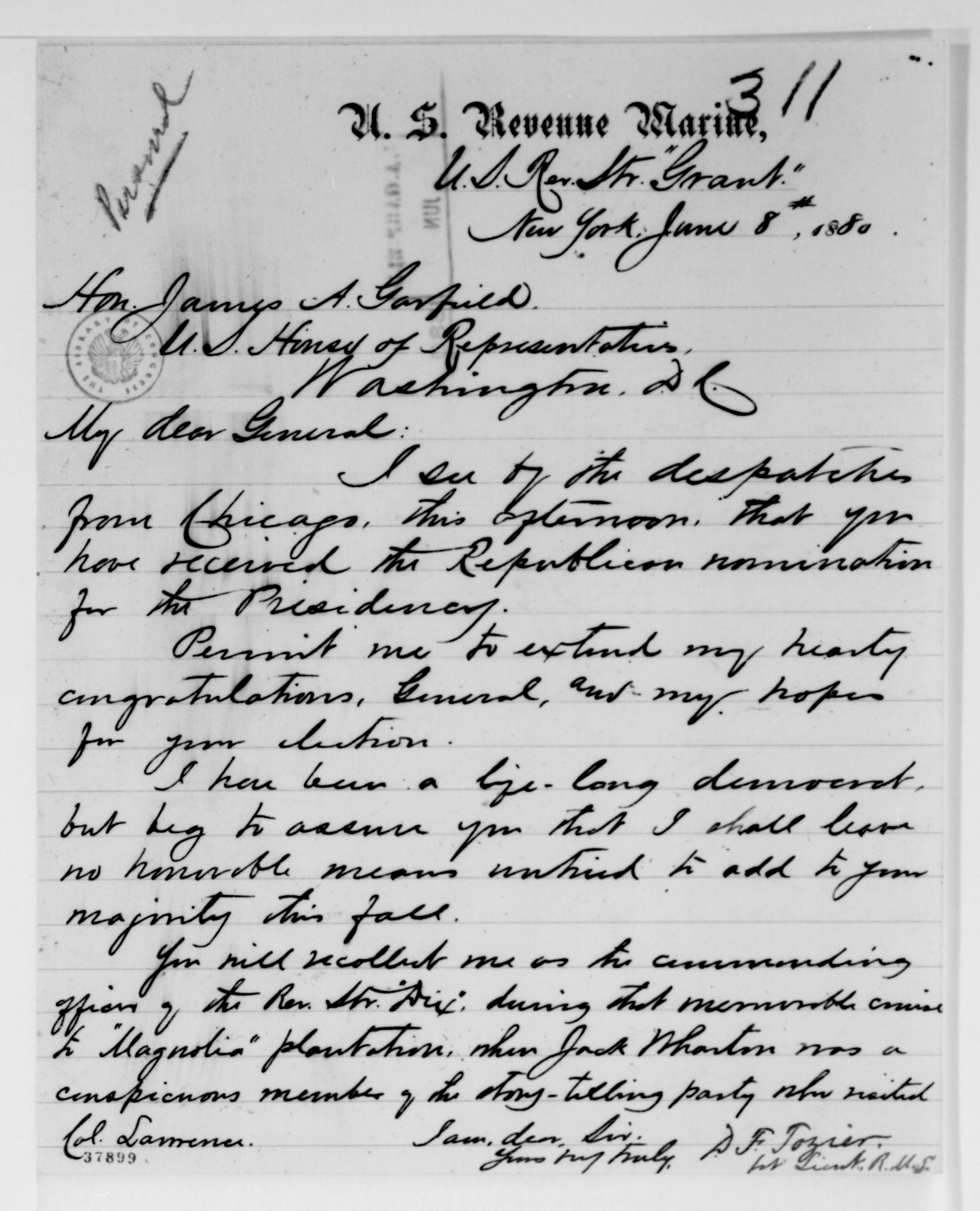 Scanned image of the current content page