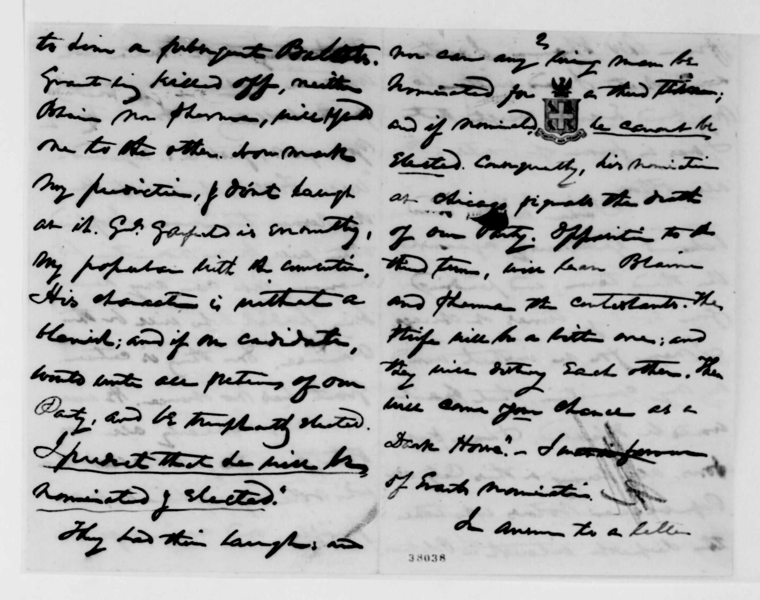 Scanned image of the current content page