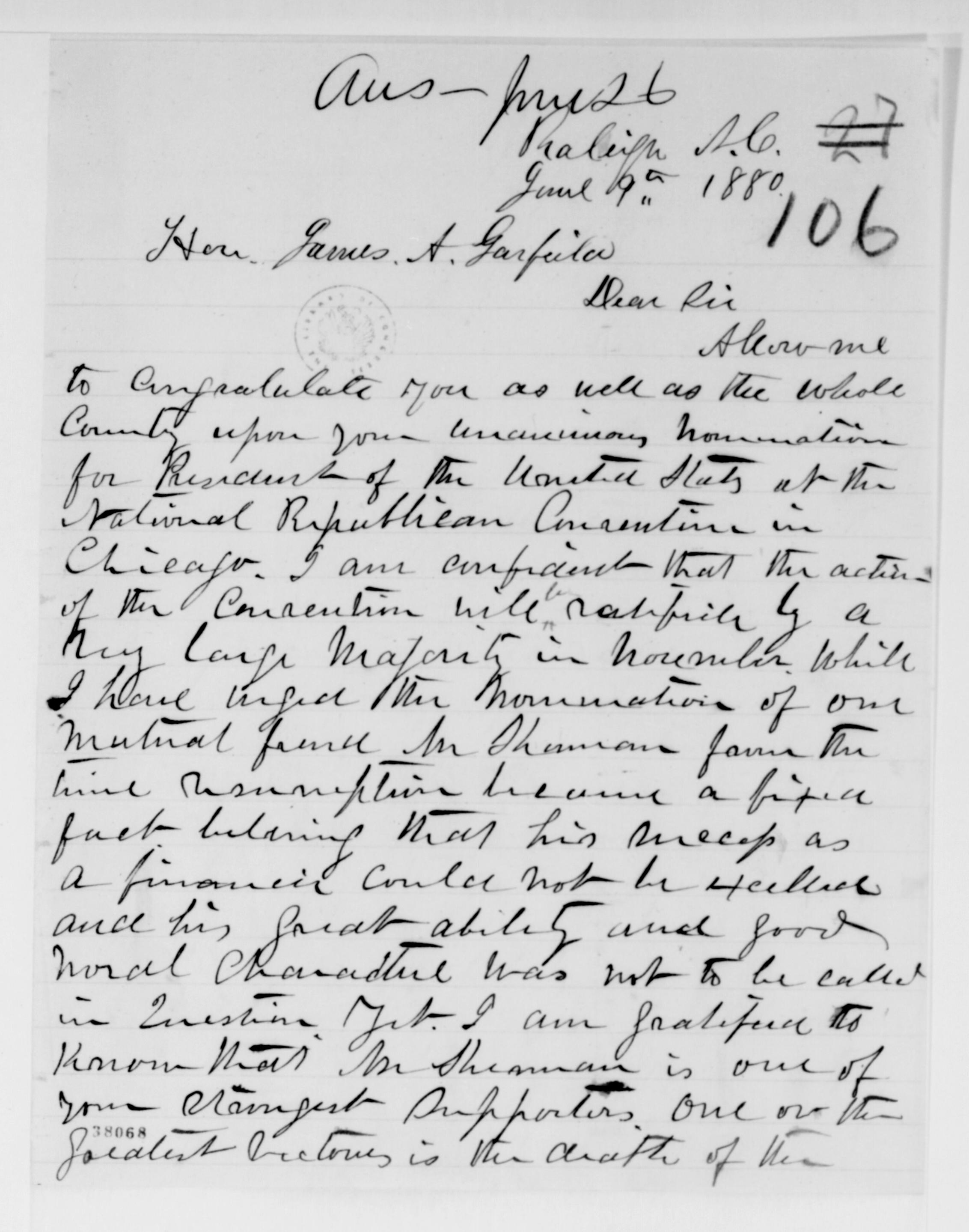 Scanned image of the current content page