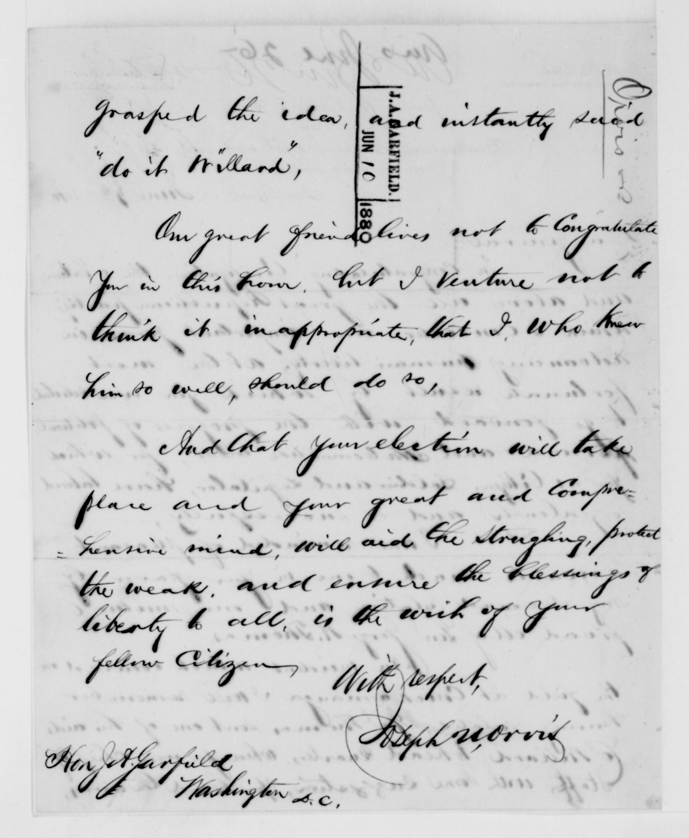 Scanned image of the current content page